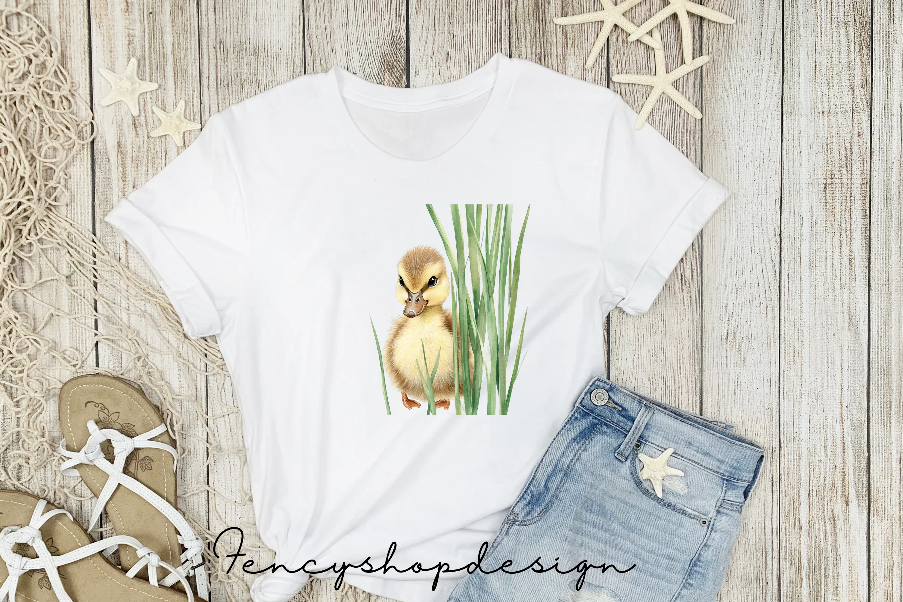 Adorable Ducks & Spooky Spider Clipart Bundle - Image 5