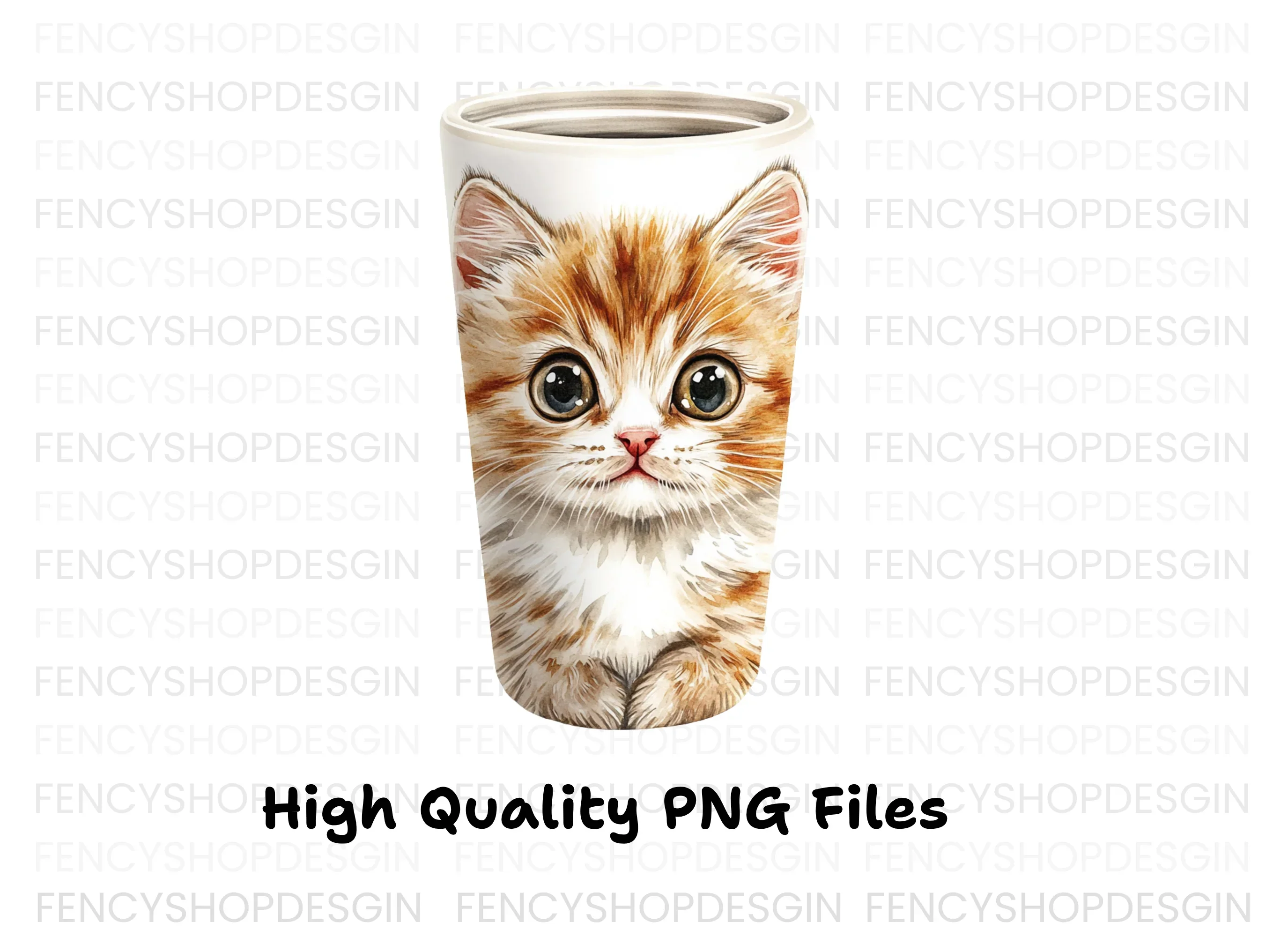 Adorable Fluffy Kitten Clipart Bundle - Image 3