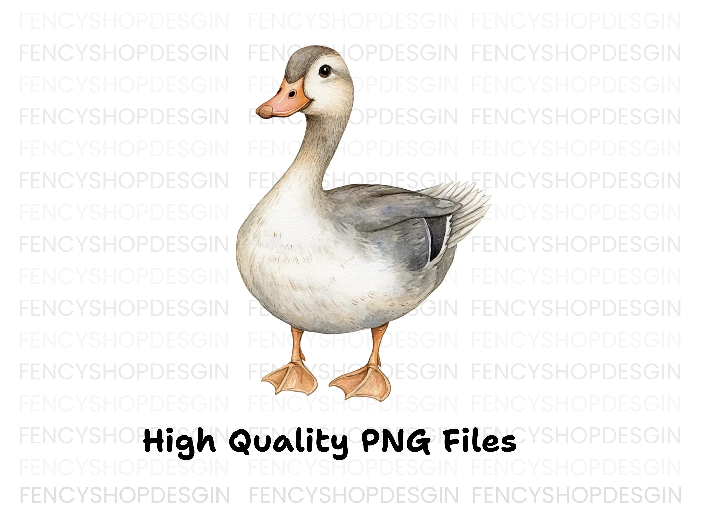 Adorable Goose Clipart Bundle - Image 2