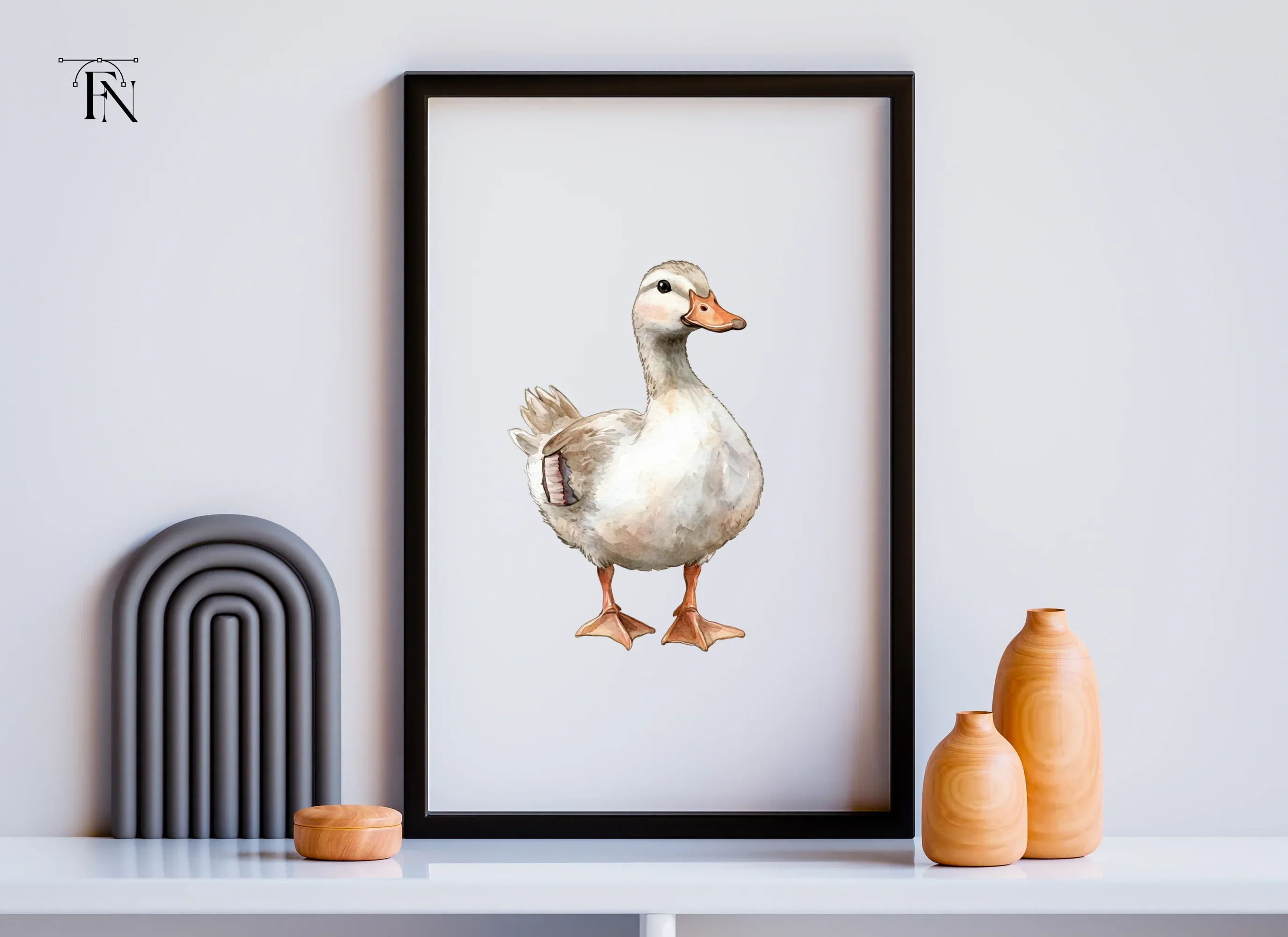 Adorable Goose Clipart Bundle - Image 3