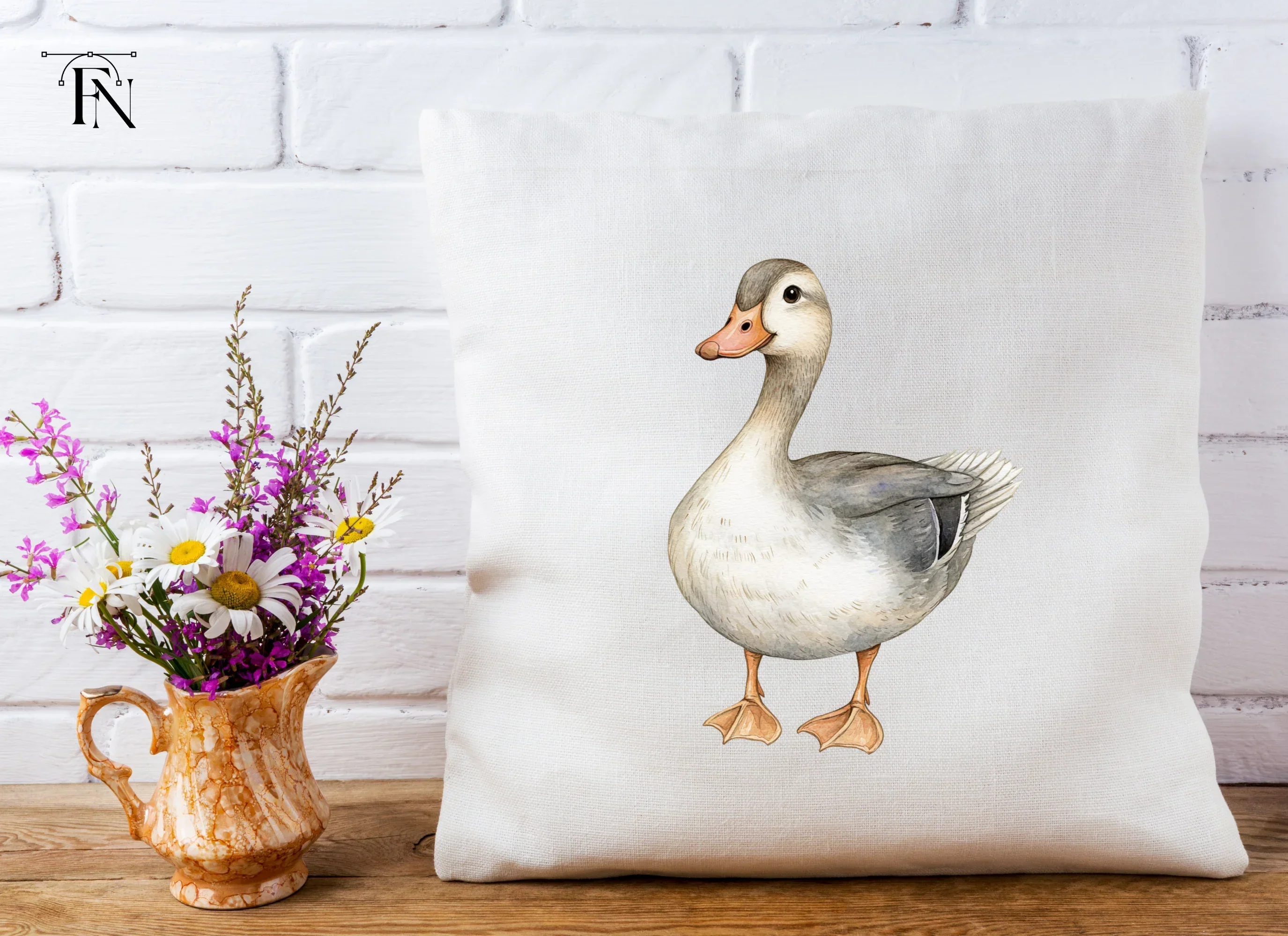 Adorable Goose Clipart Bundle - Image 4