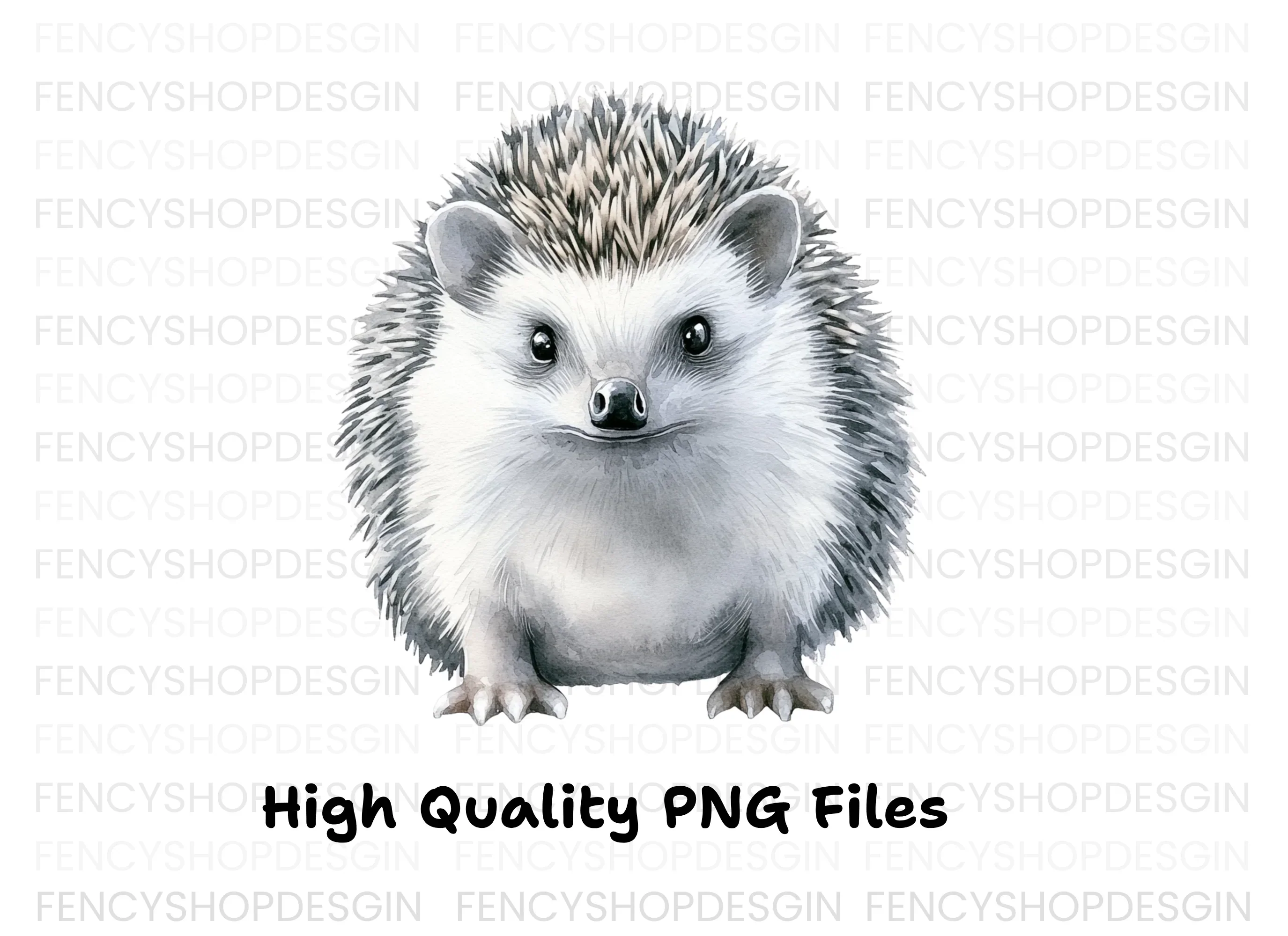 Adorable Hedgehog Clipart Bundle - Image 3