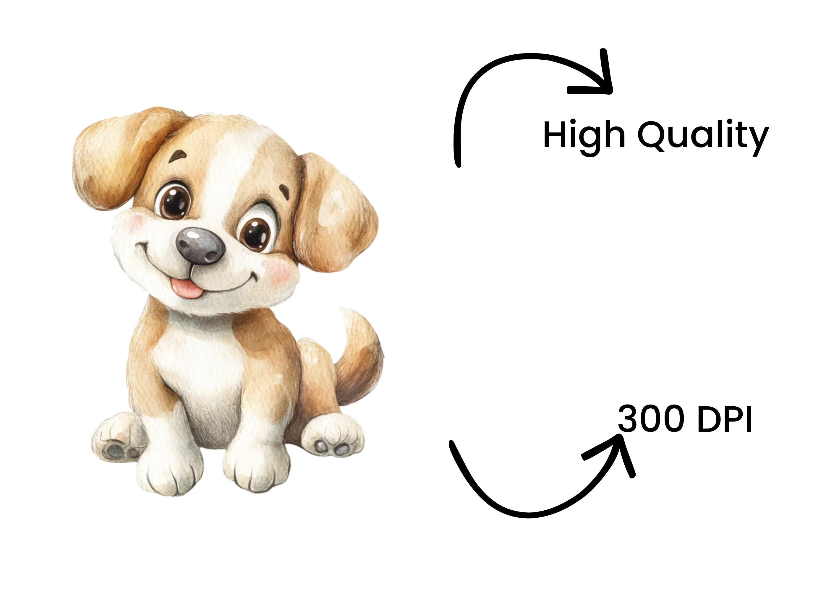 Adorable Puppy Clipart Bundle - Image 4