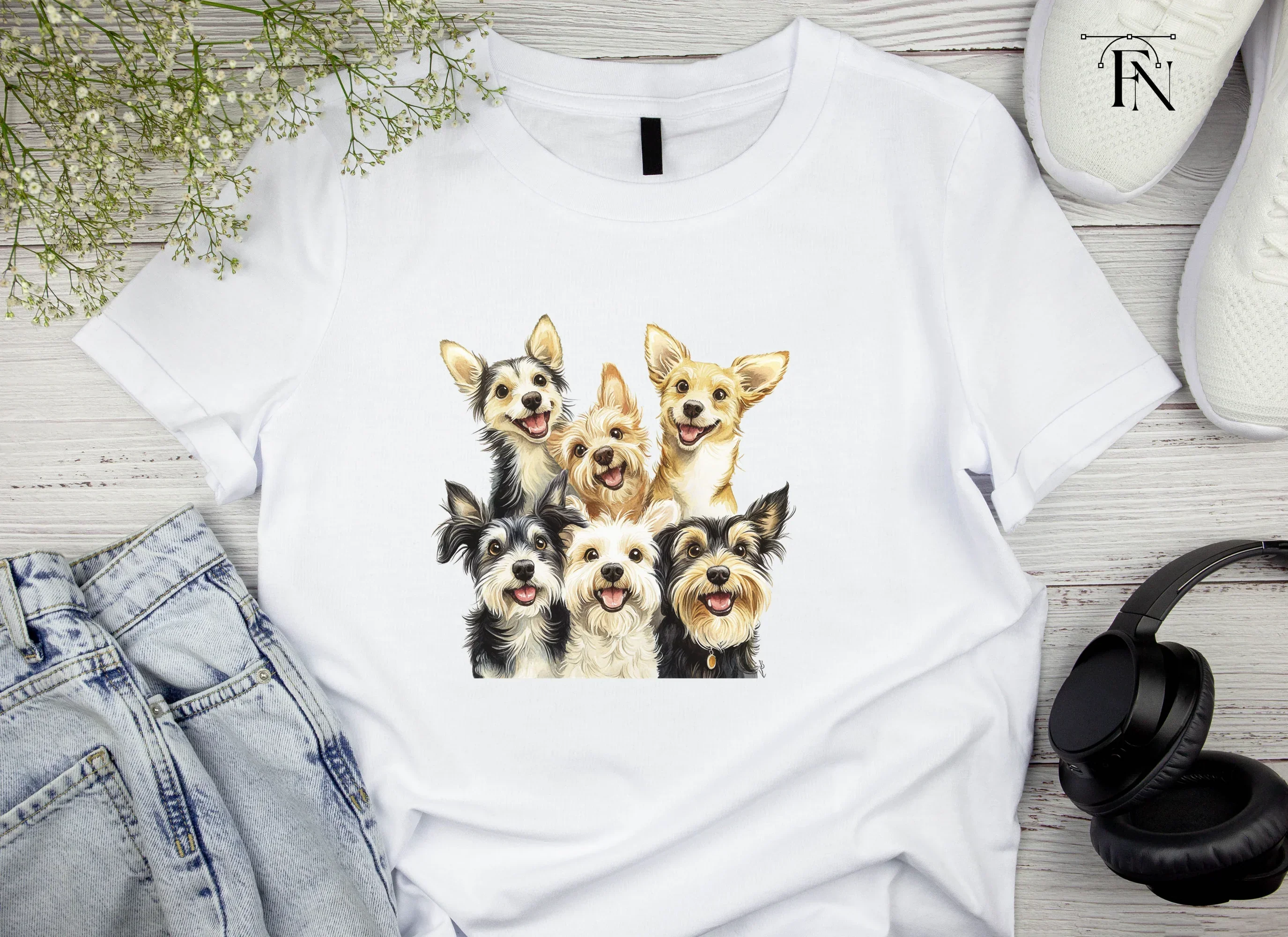 Adorable Puppy Clipart Bundle - Image 5