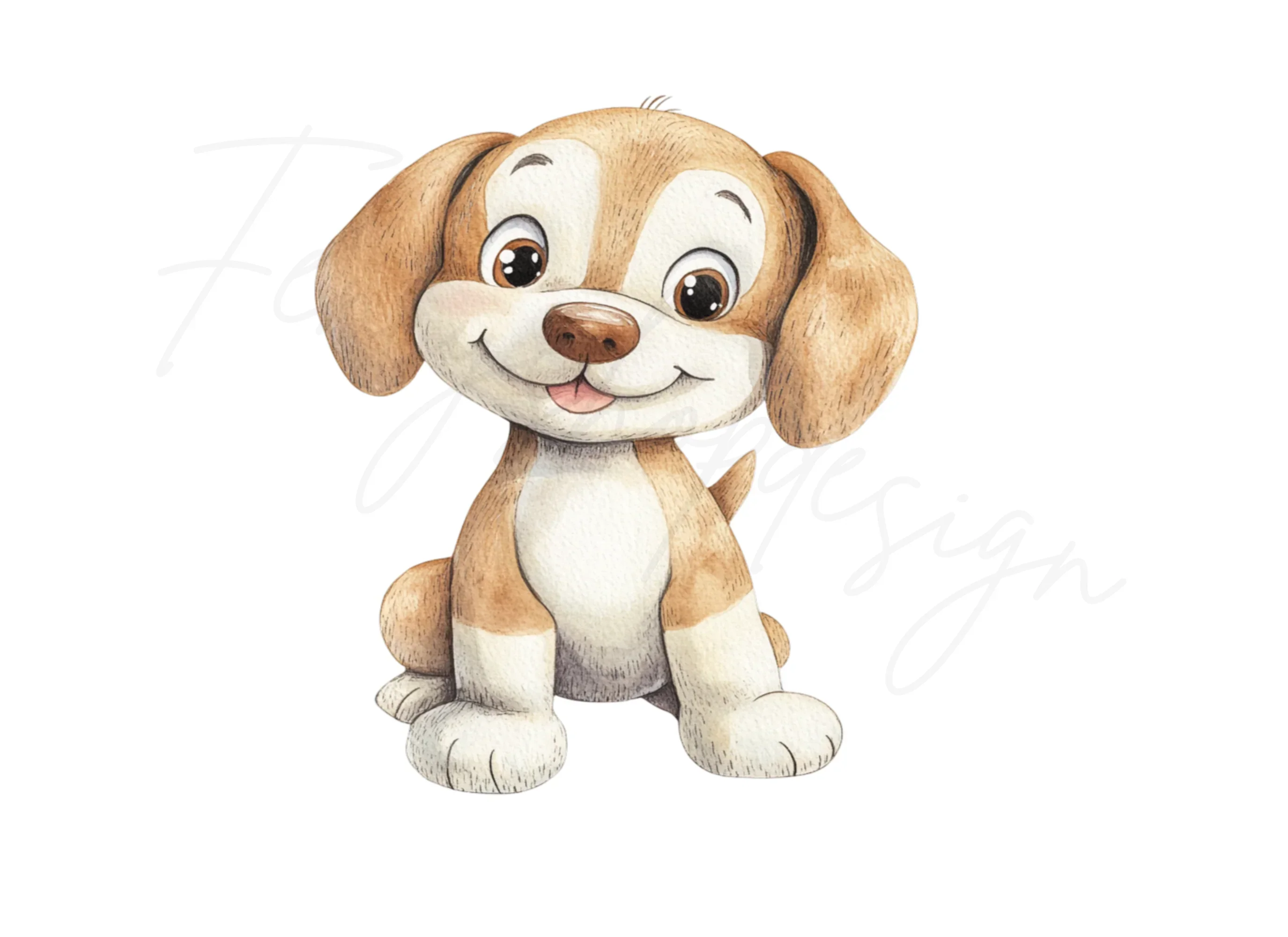 Adorable Puppy Clipart Bundle - Image 2