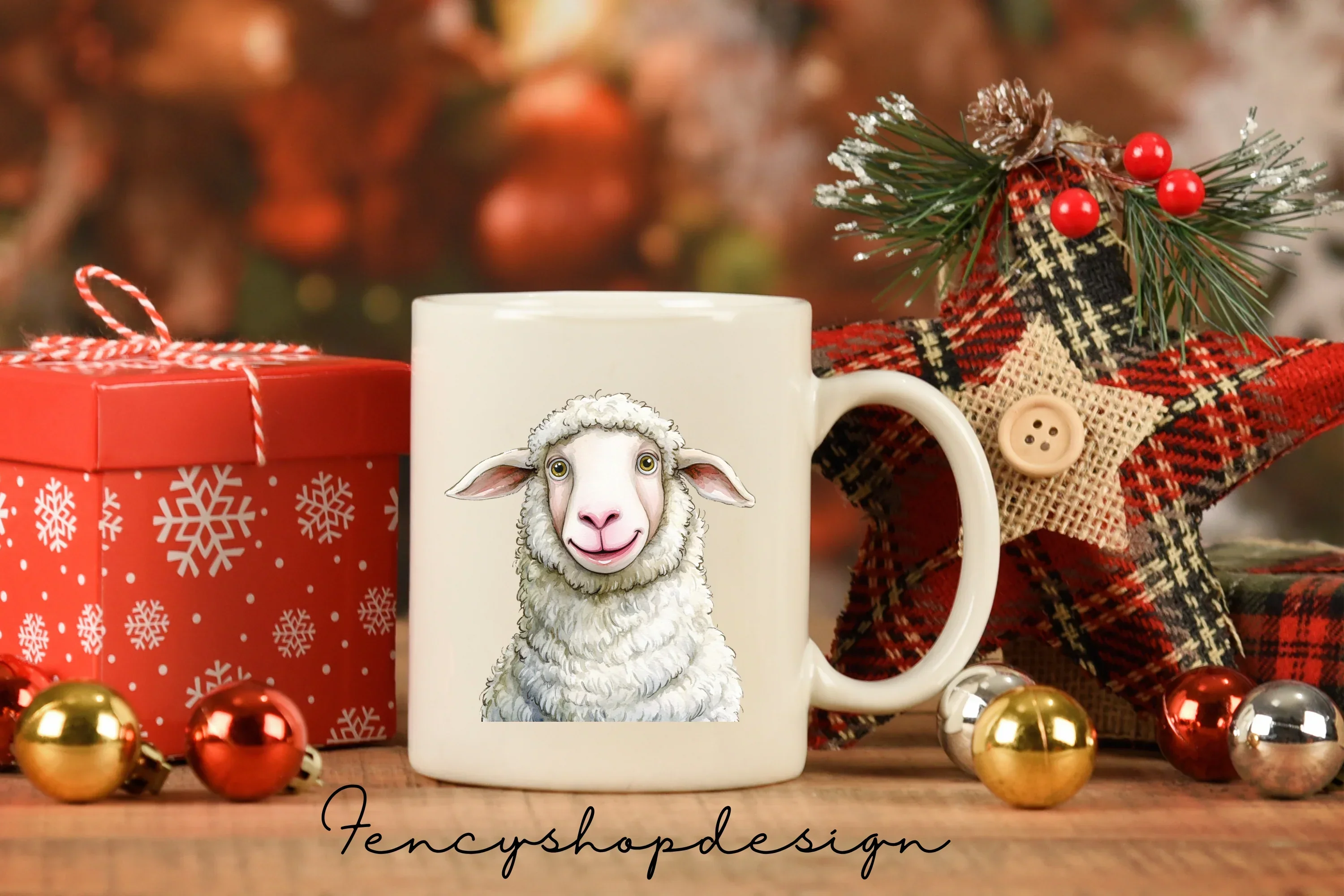 Adorable Sheep Clipart Bundle - Image 7
