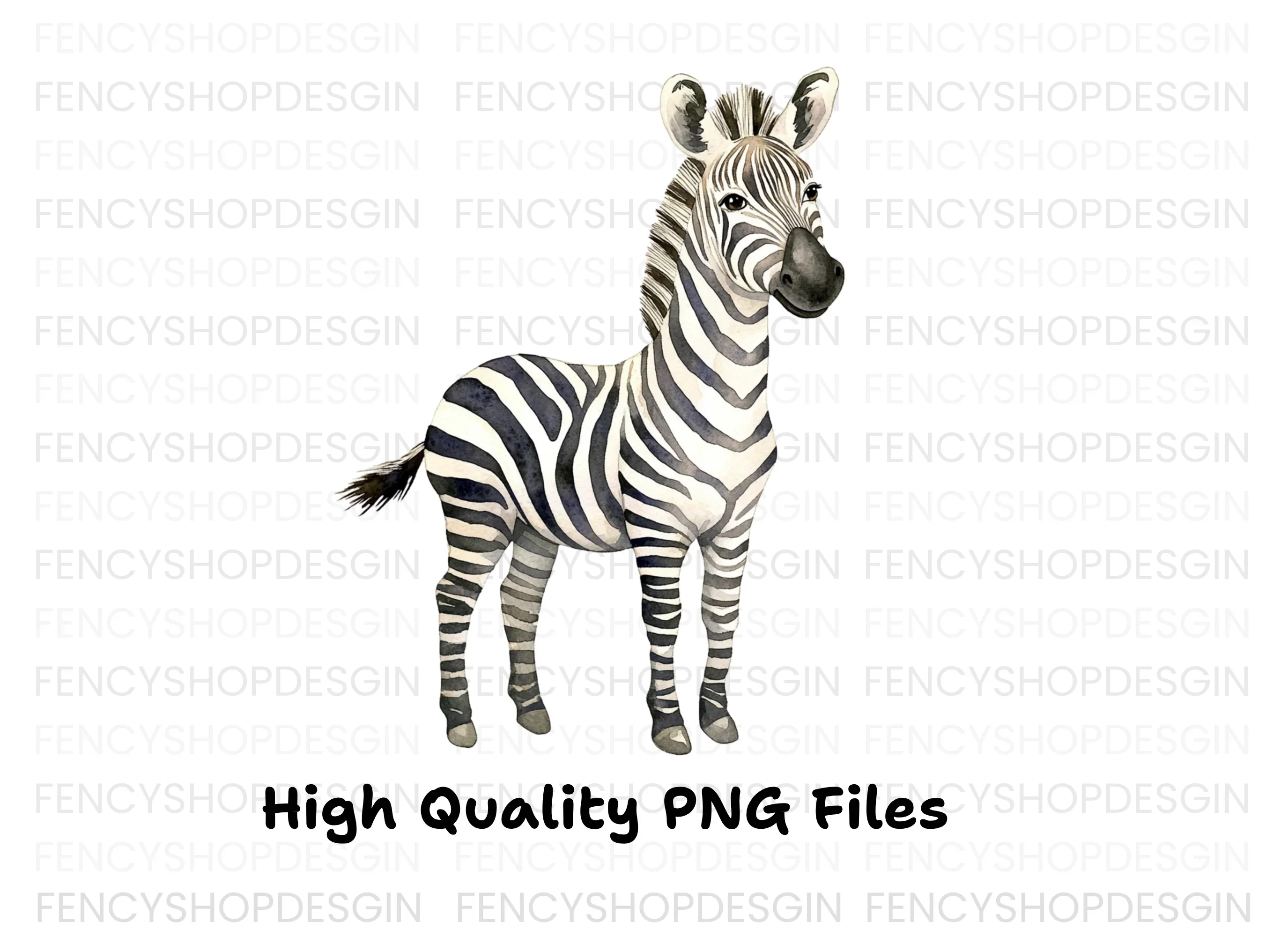 Adorable Zebra Clipart Bundle - Image 2