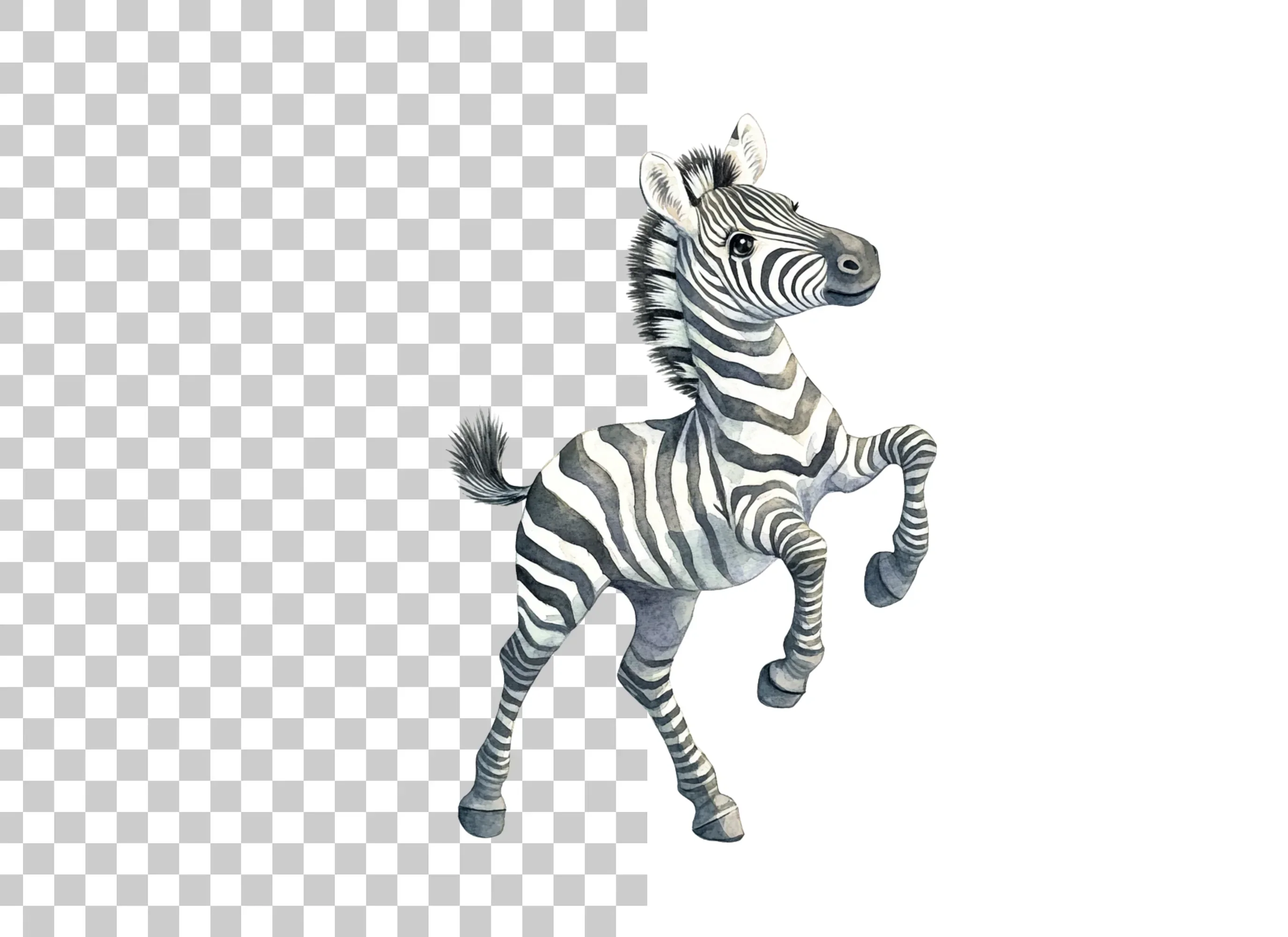Adorable Zebra Clipart Bundle - Image 3