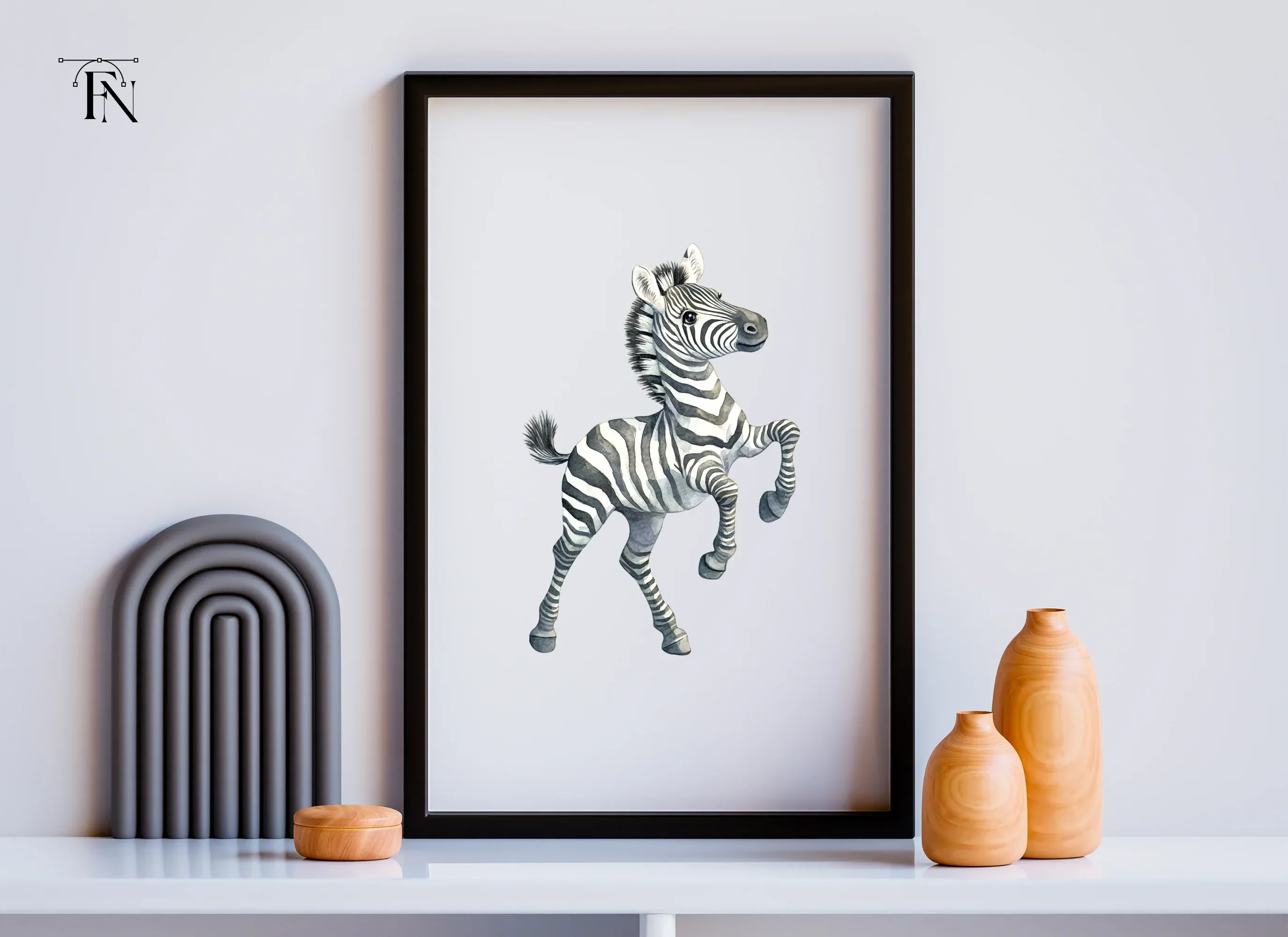 Adorable Zebra Clipart Bundle - Image 4