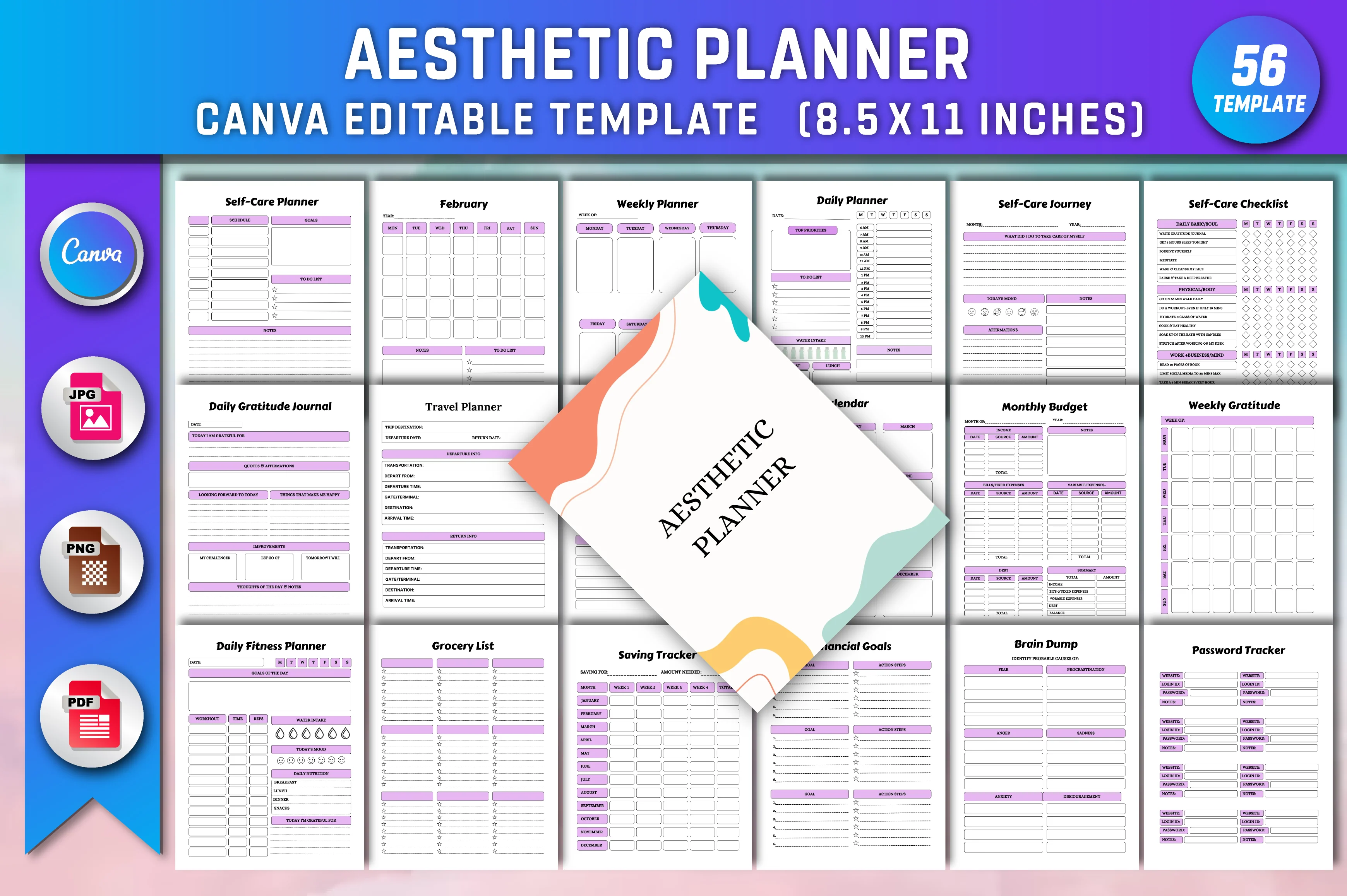 Aesthetic Planner