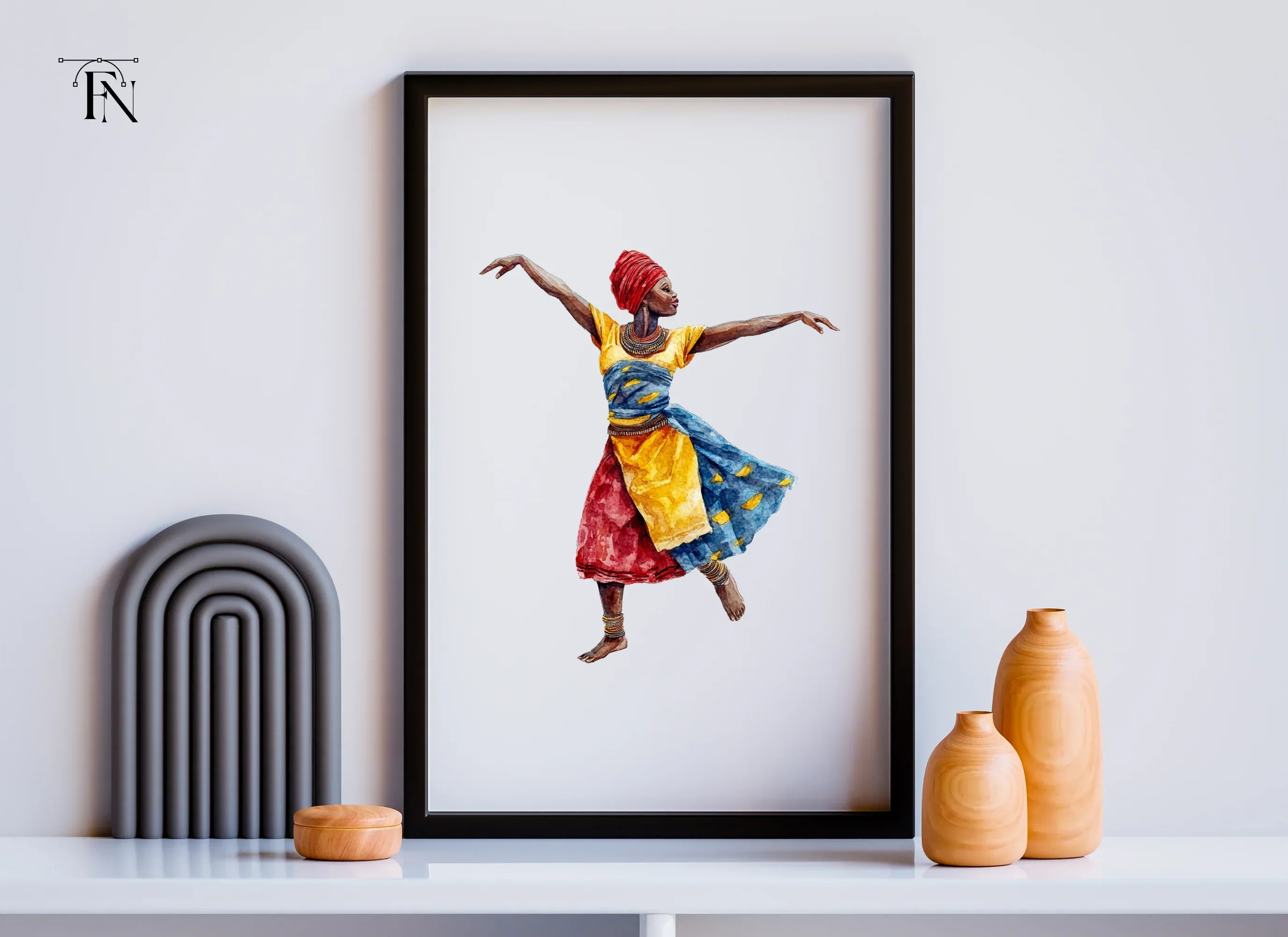 African Dancers Clipart Bundle - Image 6