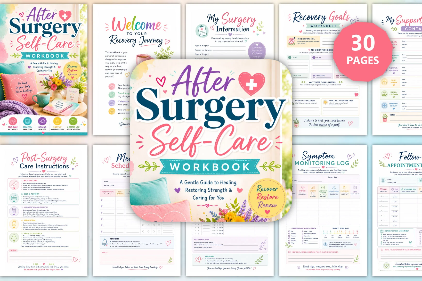 After Surgery Self Care Workbook