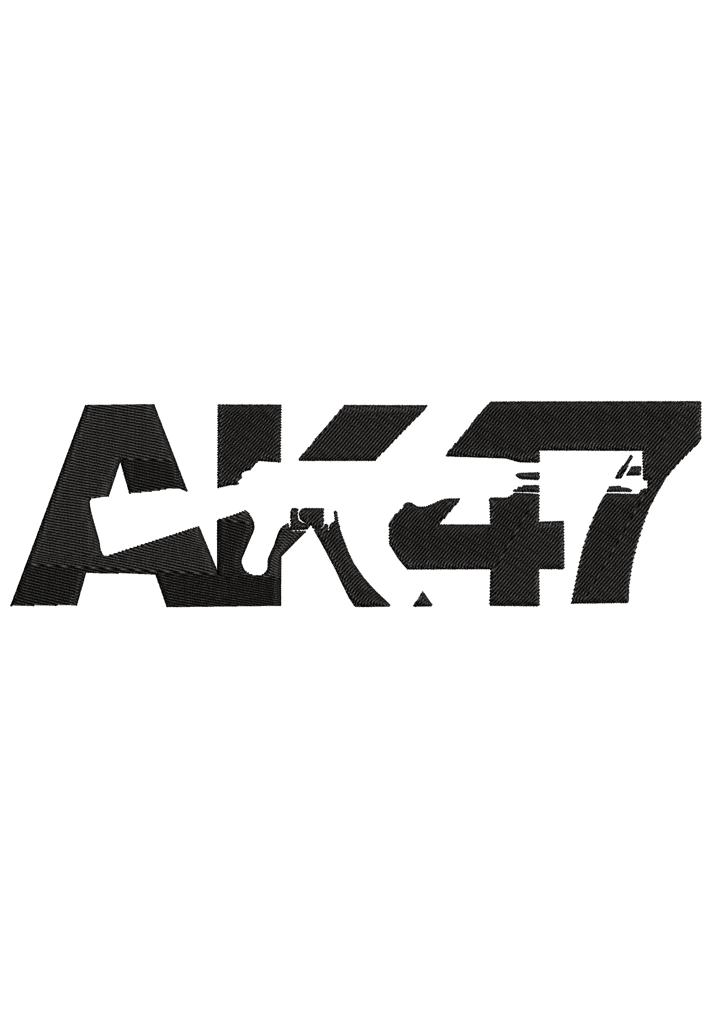 Ak Embroidery Design