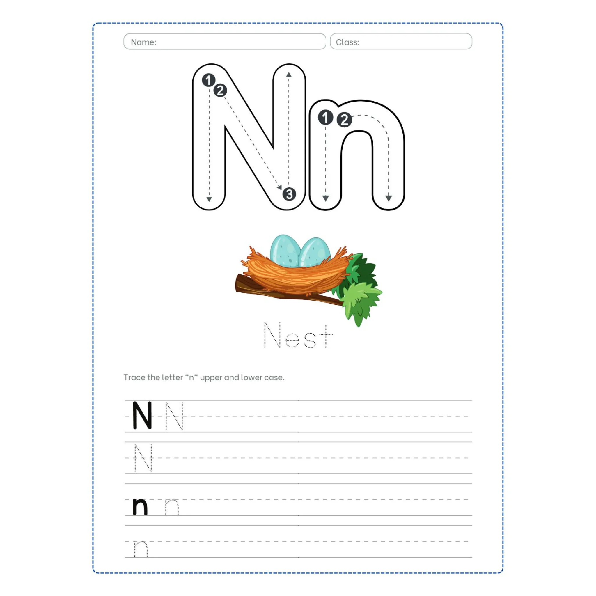 Alphabet Letter Tracing Workbook for Kids - Image 5
