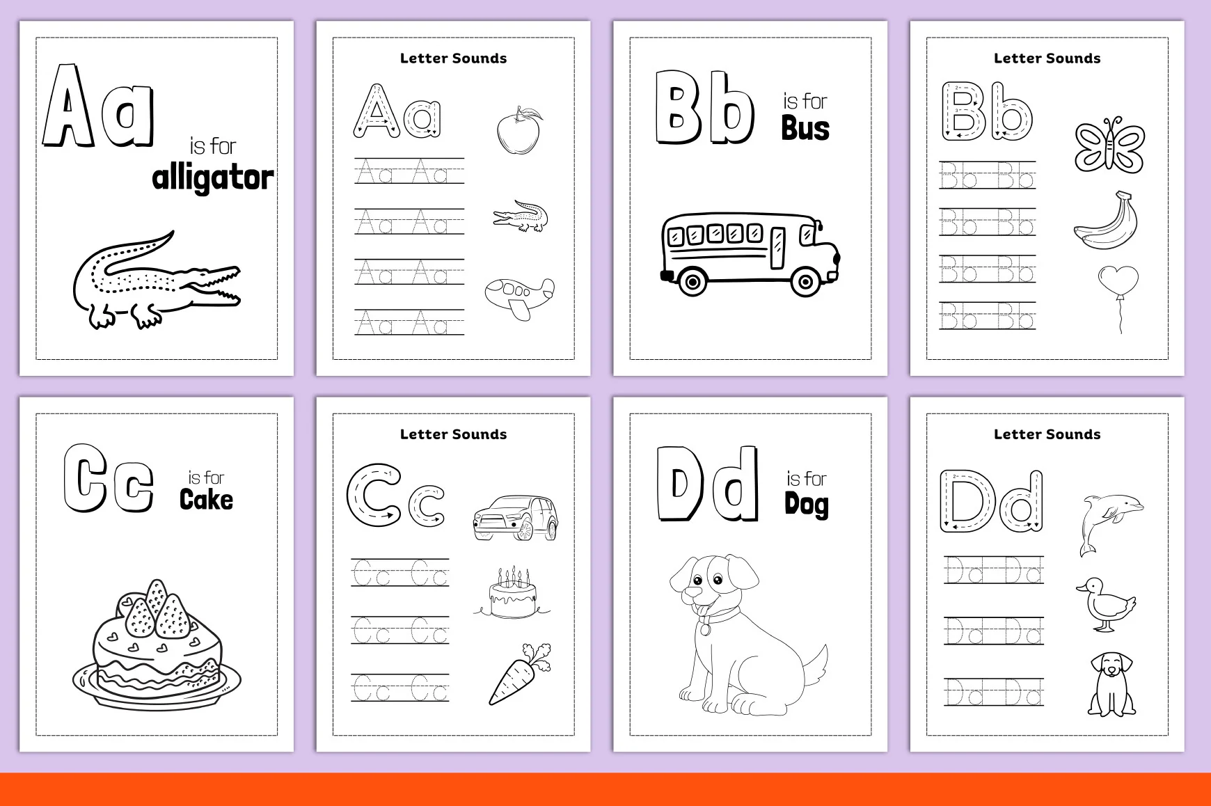 Alphabet Preschool Learning Planner for Kids - Image 3