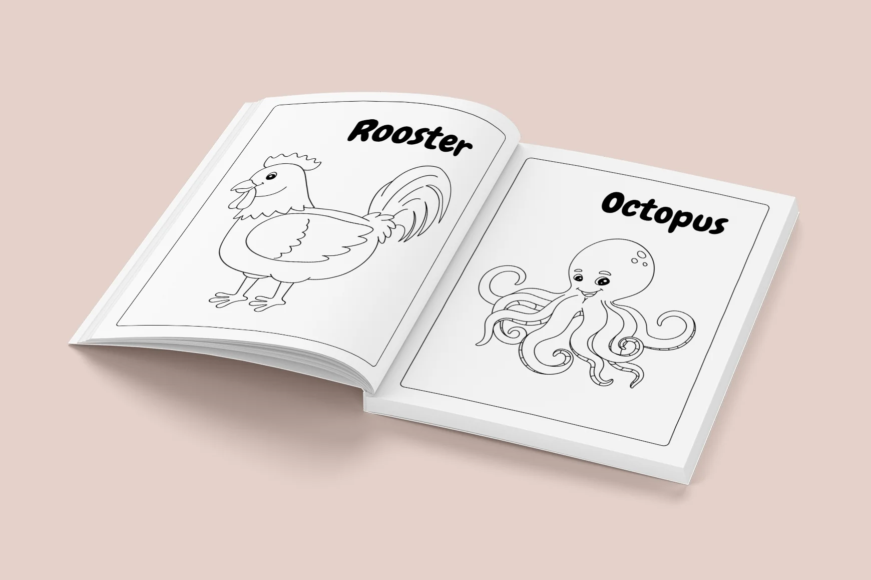 Amazing Animals Coloring Planner - Image 3