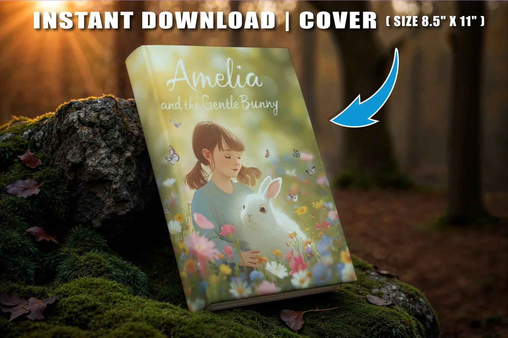Amelia and the Gentle Bunny Book - Image 2
