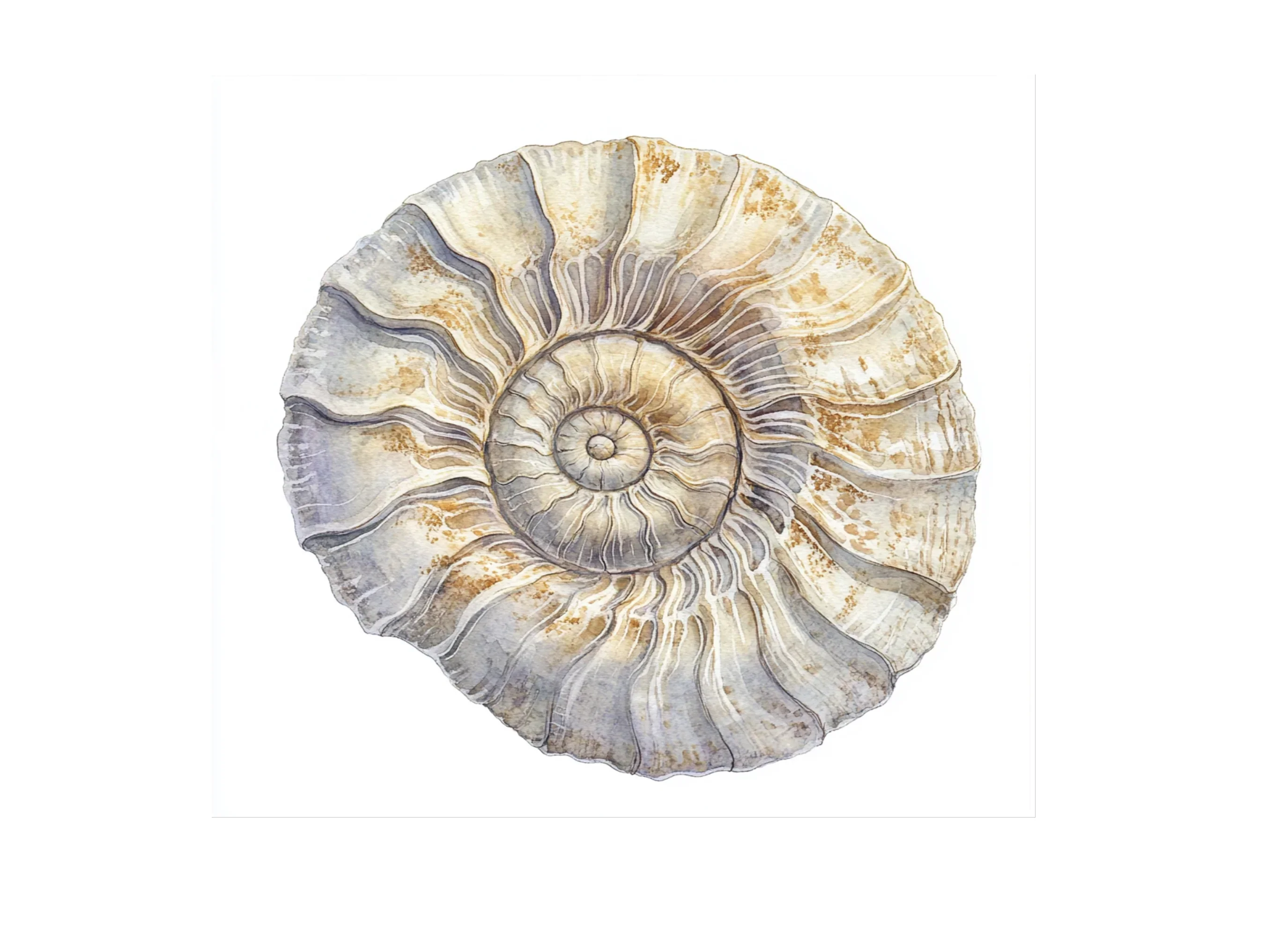 Ammonite Fossil Clipart Bundle - Image 3