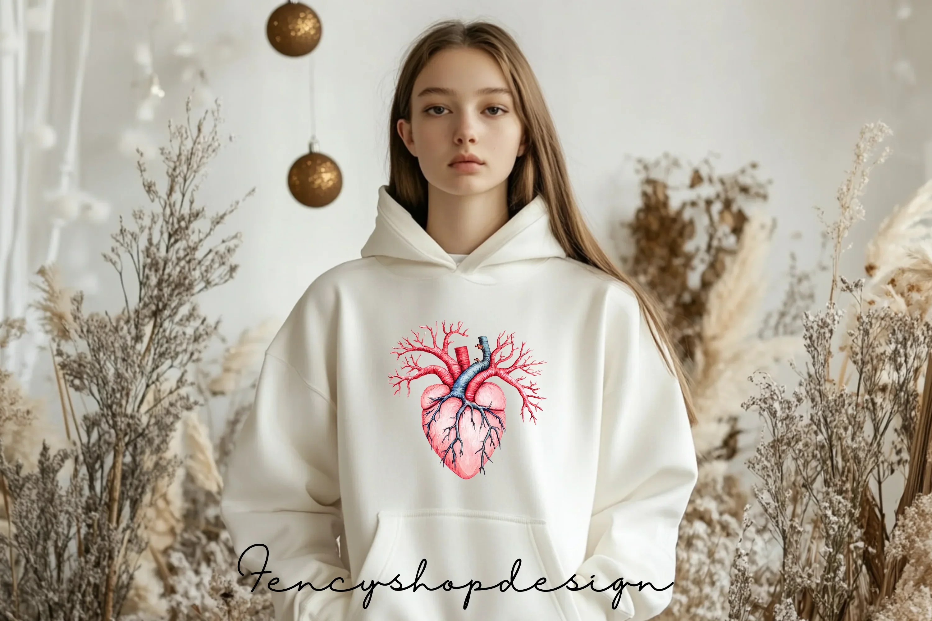 Anatomical Human Heart Clipart Bundle - Image 5