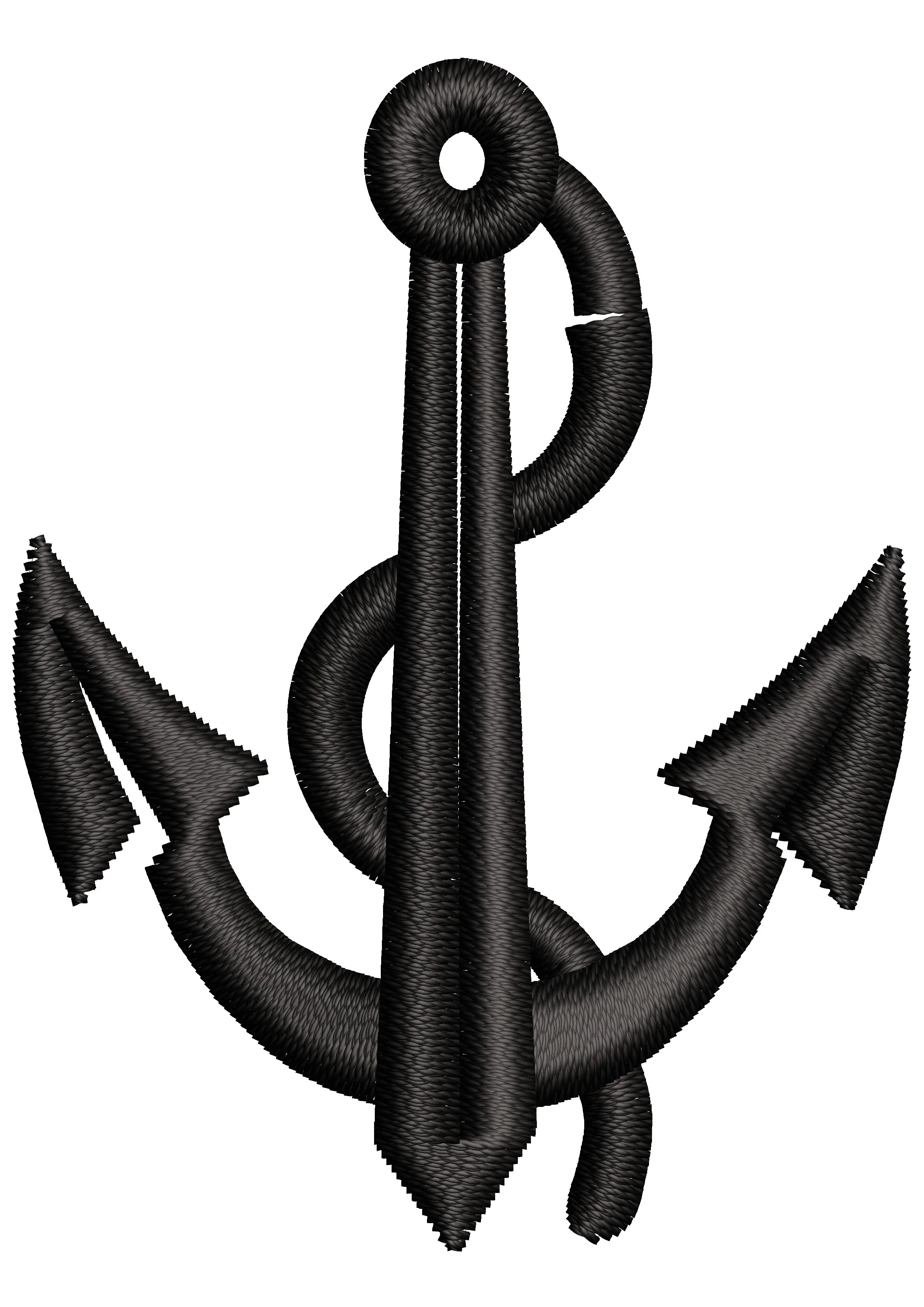 Anchor Embroidery Design