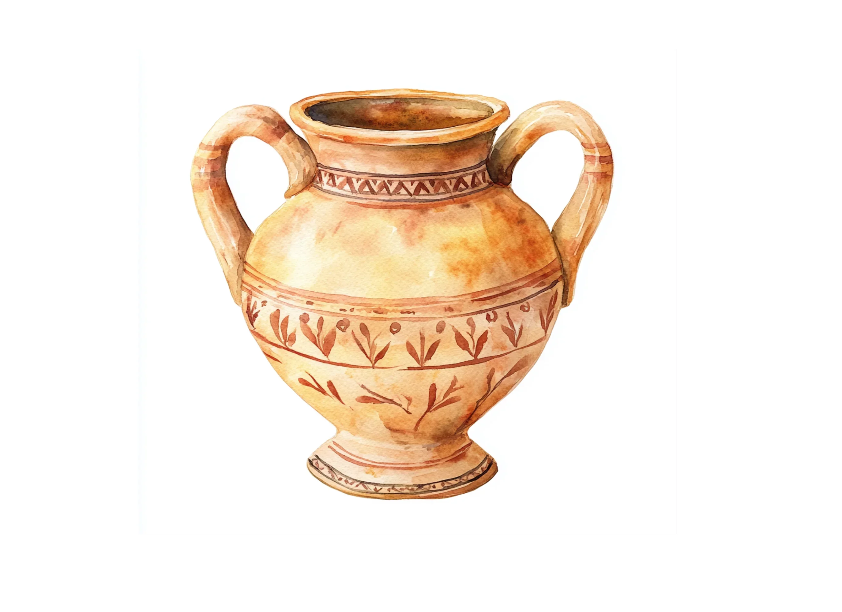 Ancient Greek Pottery Clipart Bundle - Image 2