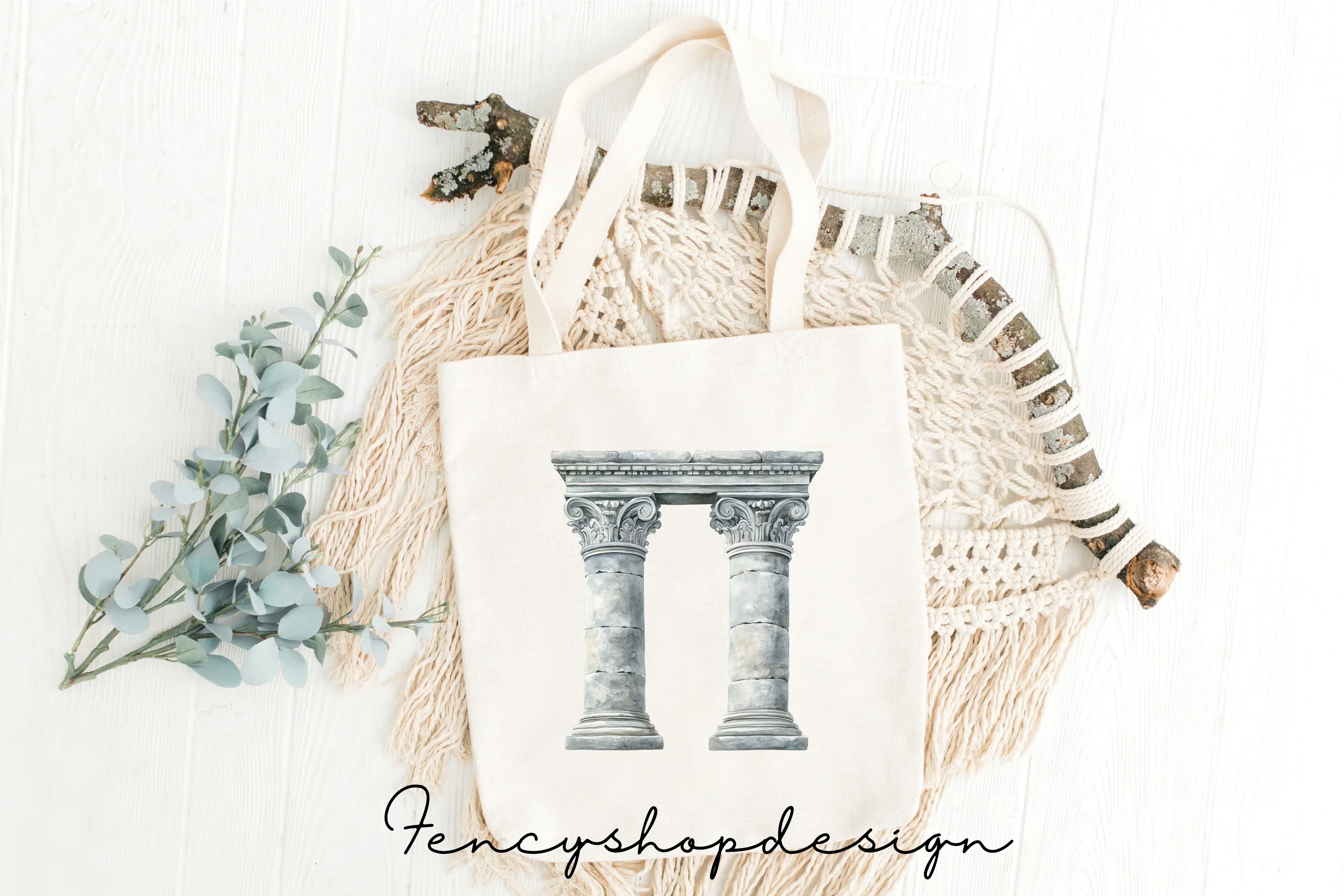 Ancient Greek Roman Column Clipart Bundle - Image 8