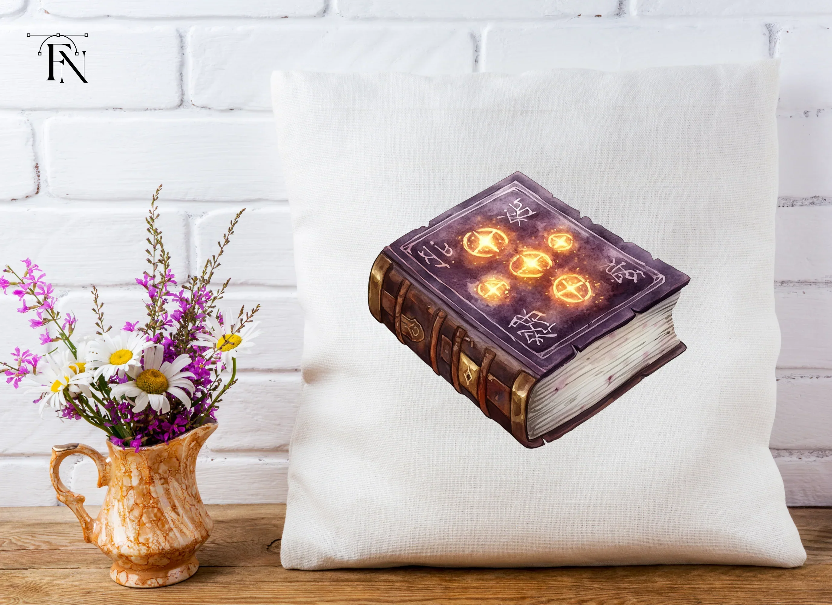Ancient Grimoire Magic Book Clipart Bundle - Image 5