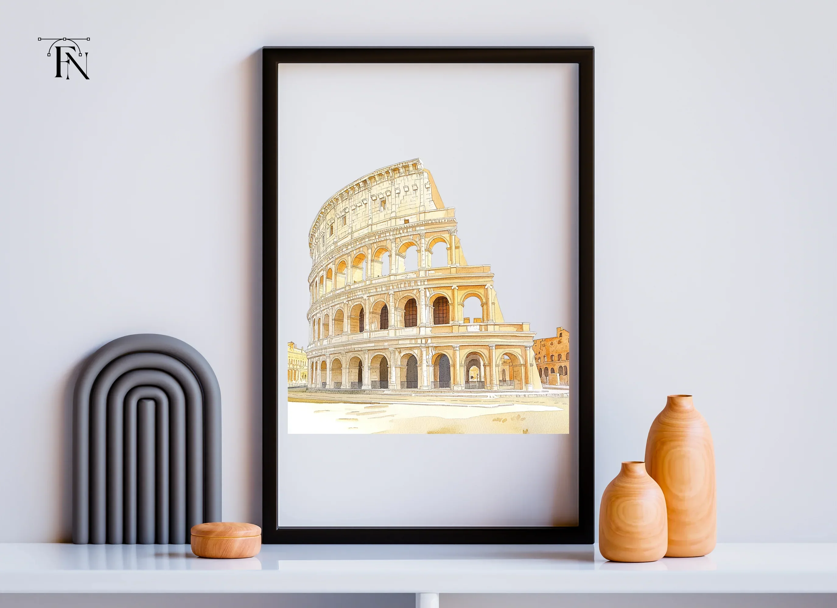 Ancient Roman Colosseum Clipart Bundle - Image 6