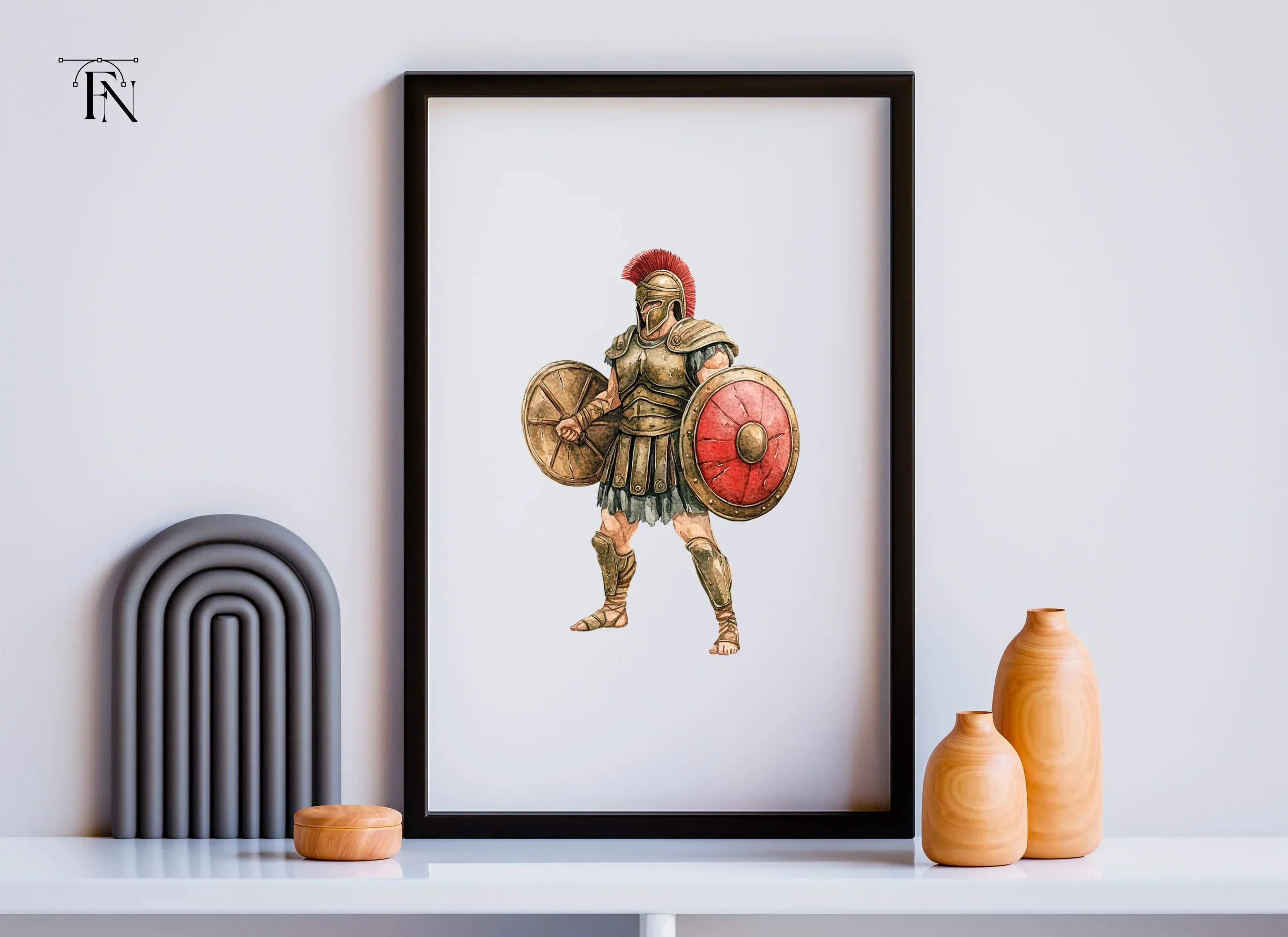 Ancient Roman Warrior Clipart Bundle - Image 6