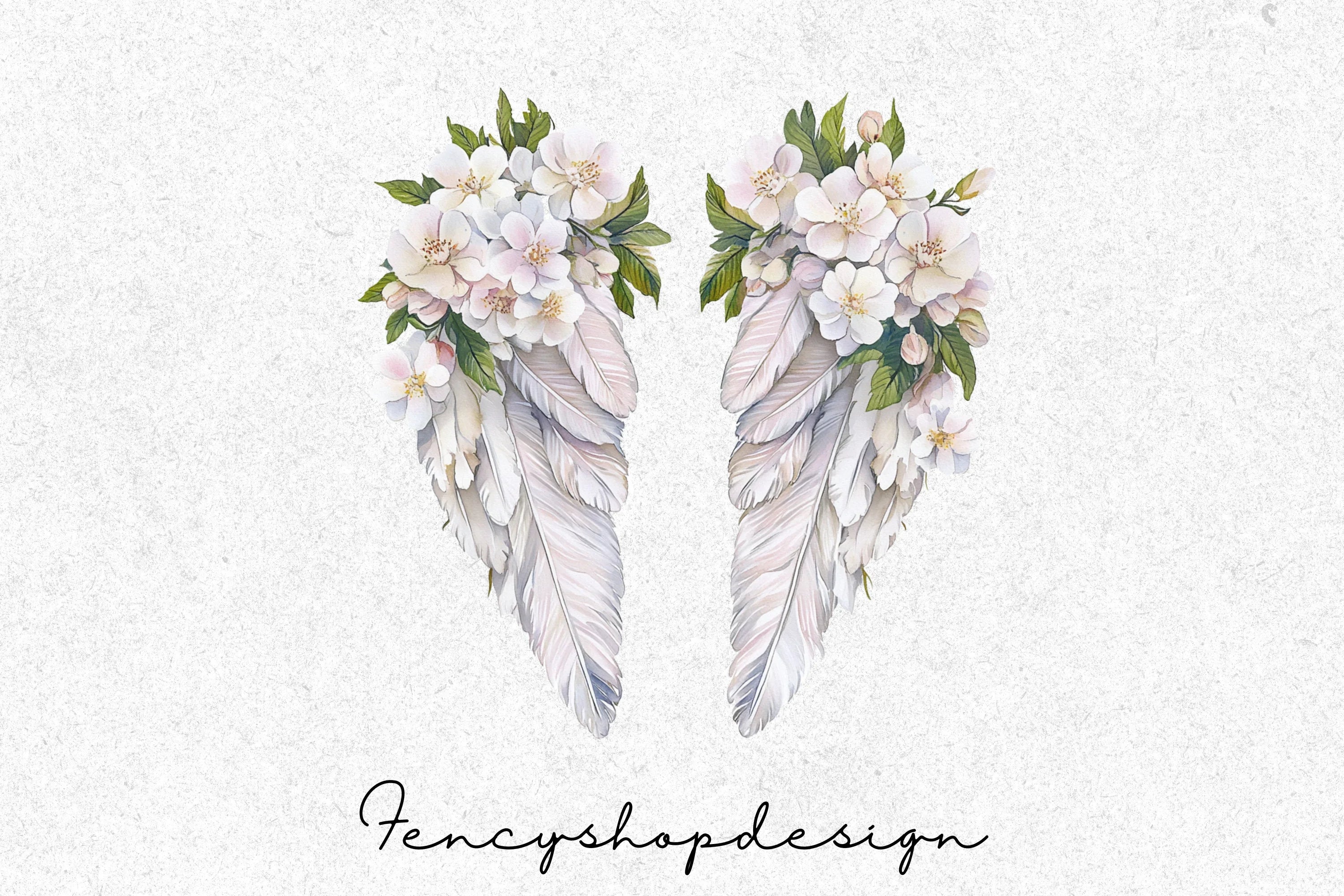 Angel Wings Clipart Bundle - Image 4