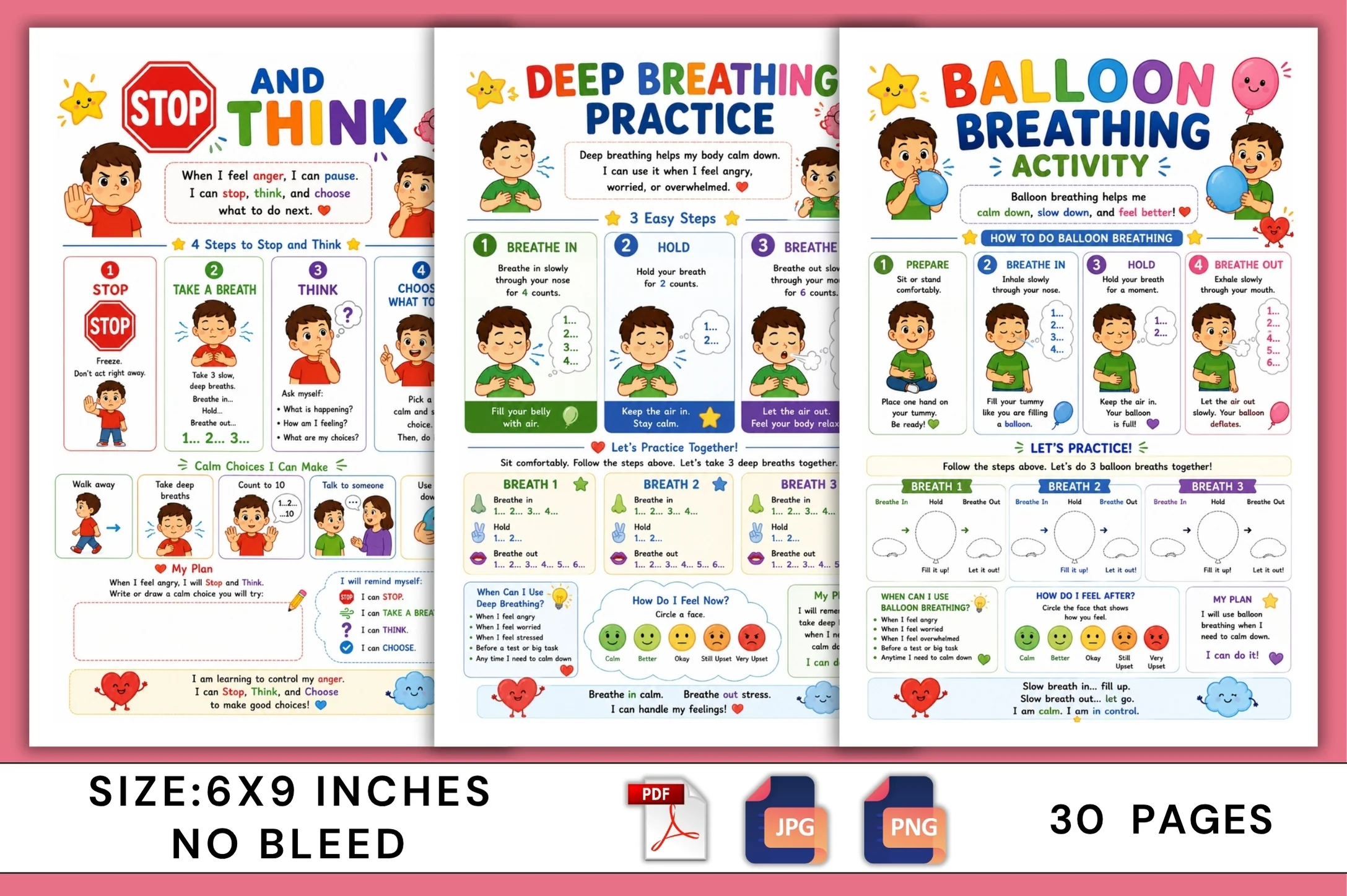 Anger Control For Kids Workbook - Image 4
