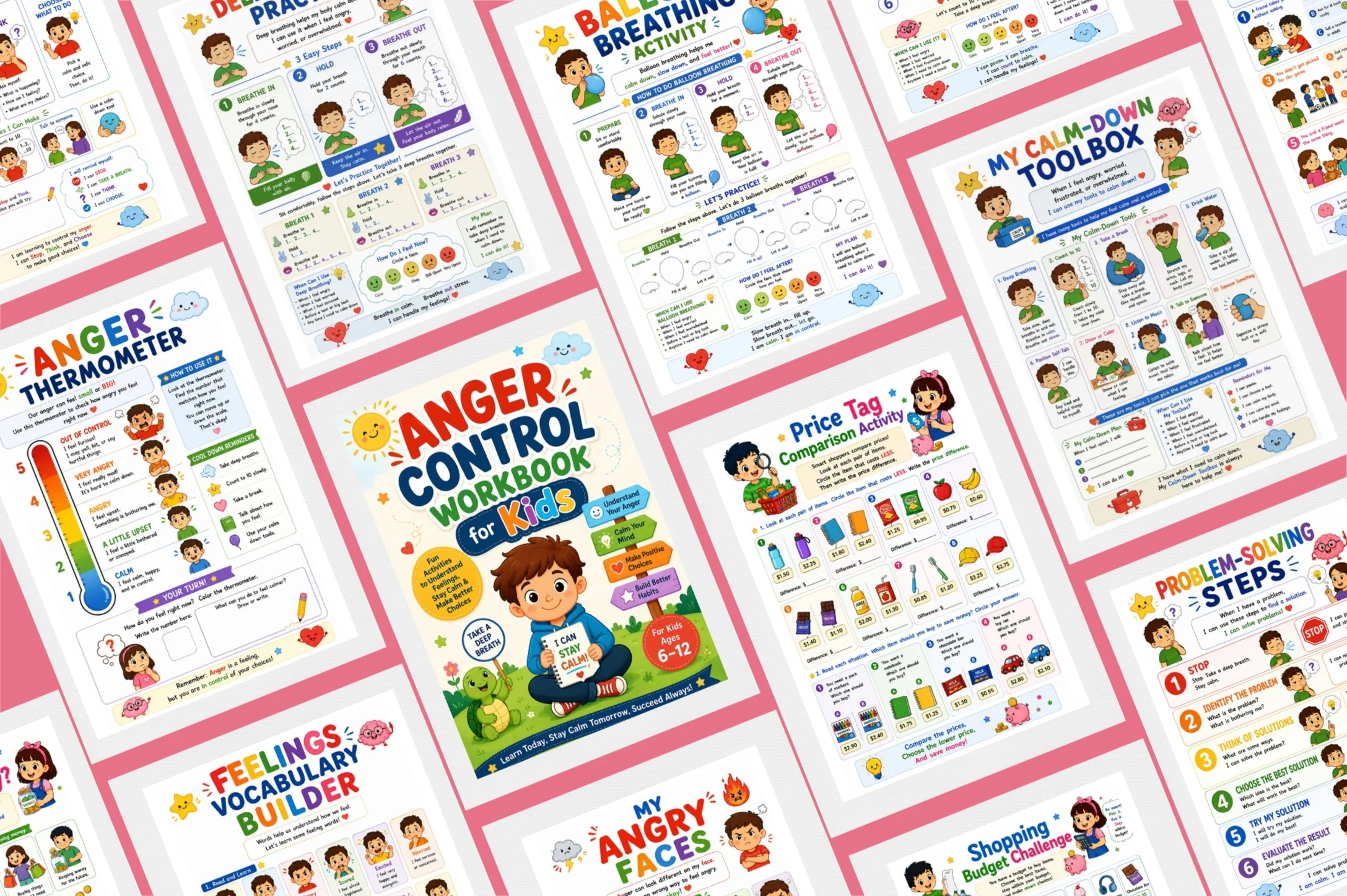 Anger Control For Kids Workbook - Image 5