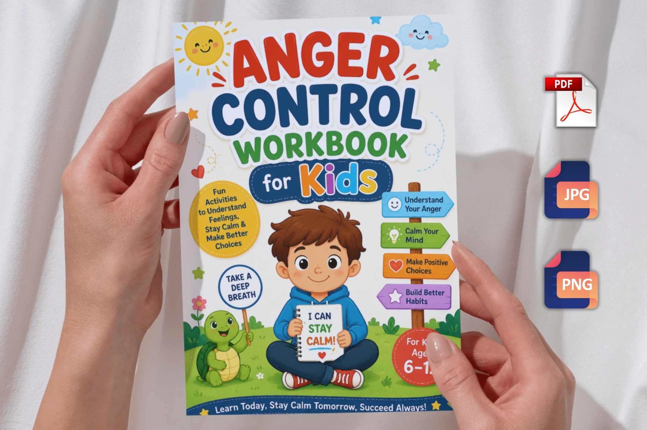 Anger Control For Kids Workbook - Image 7