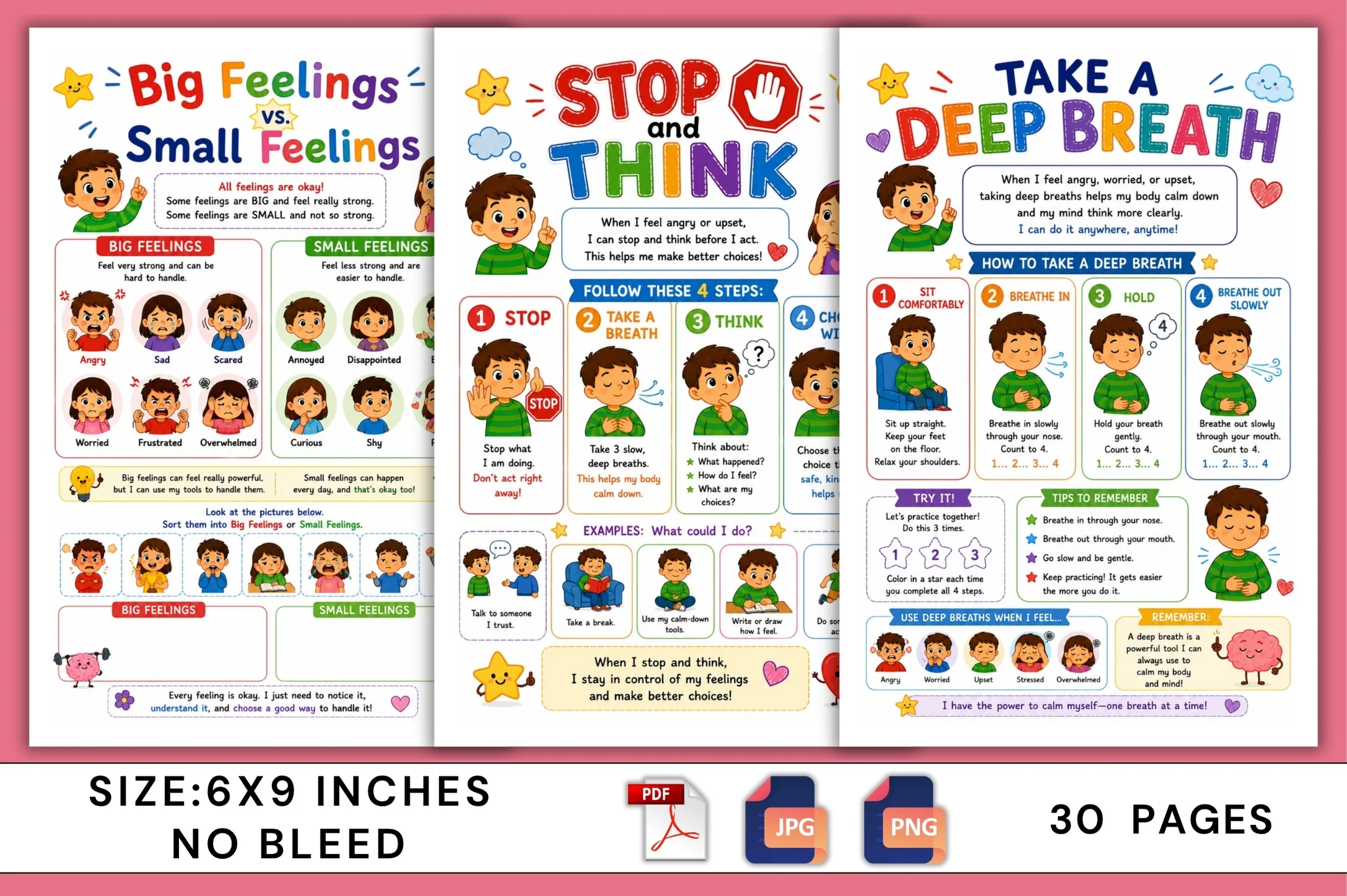 Anger Management For Kids Workbook - Image 4