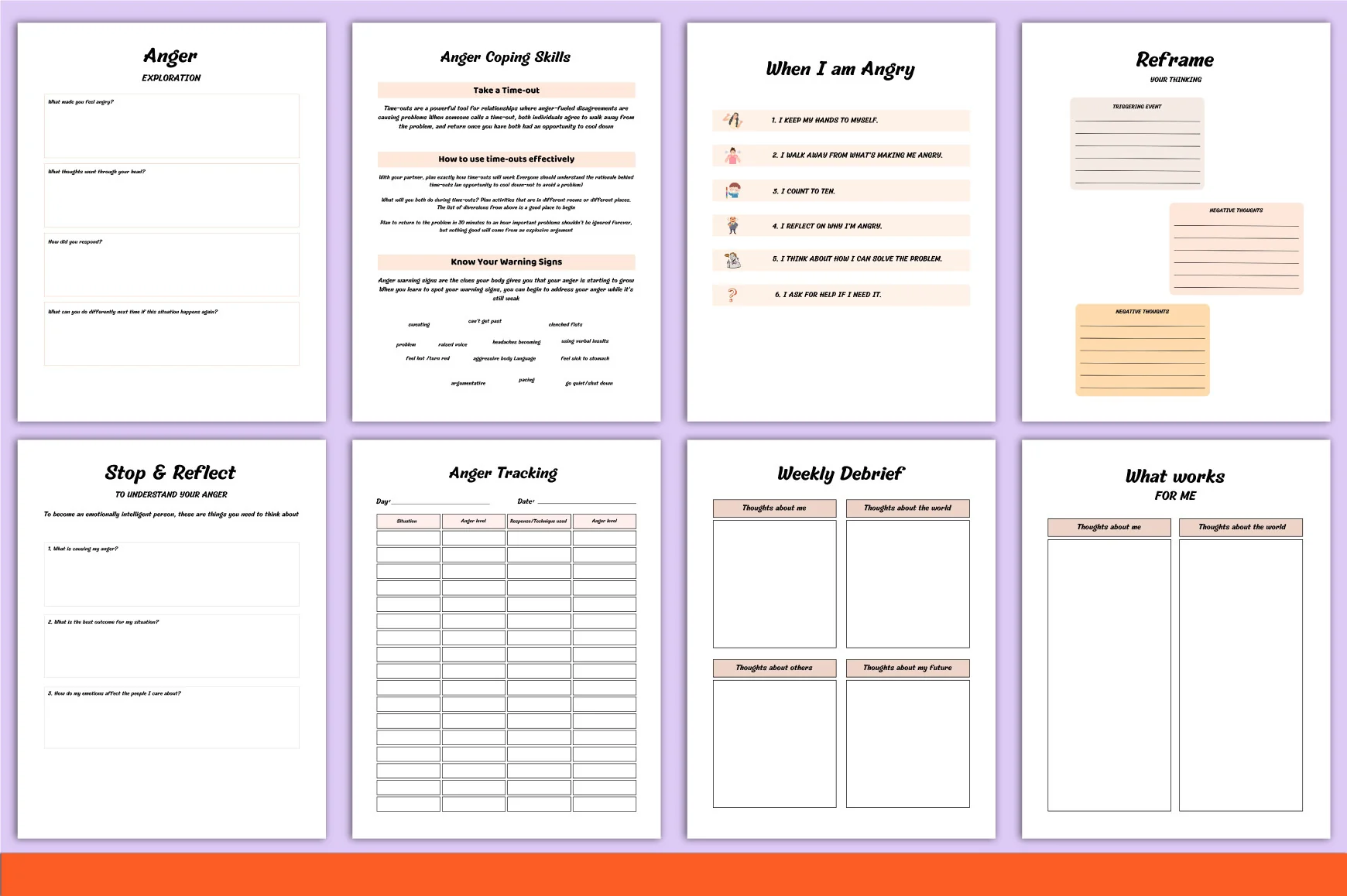 Anger Management Planner for Kids - Image 4