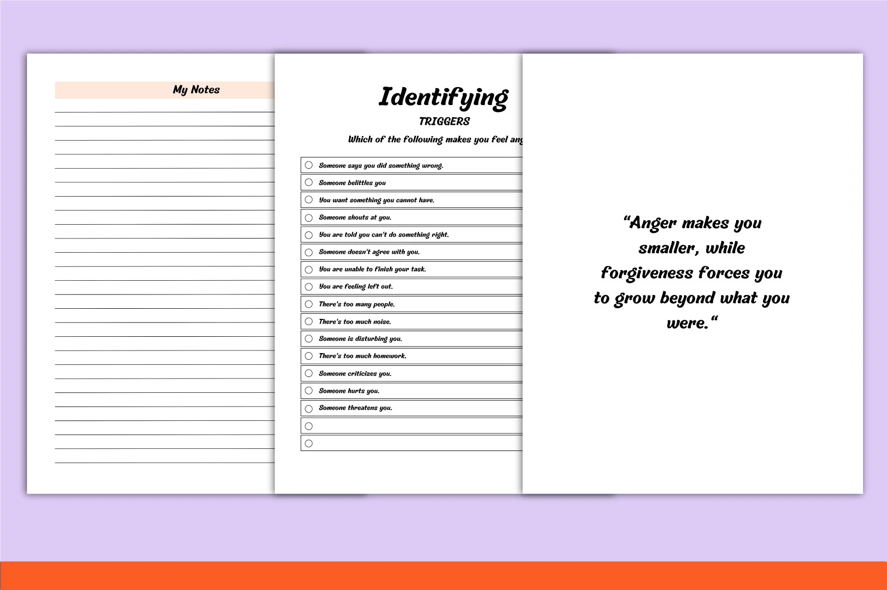 Anger Management Planner for Kids - Image 5