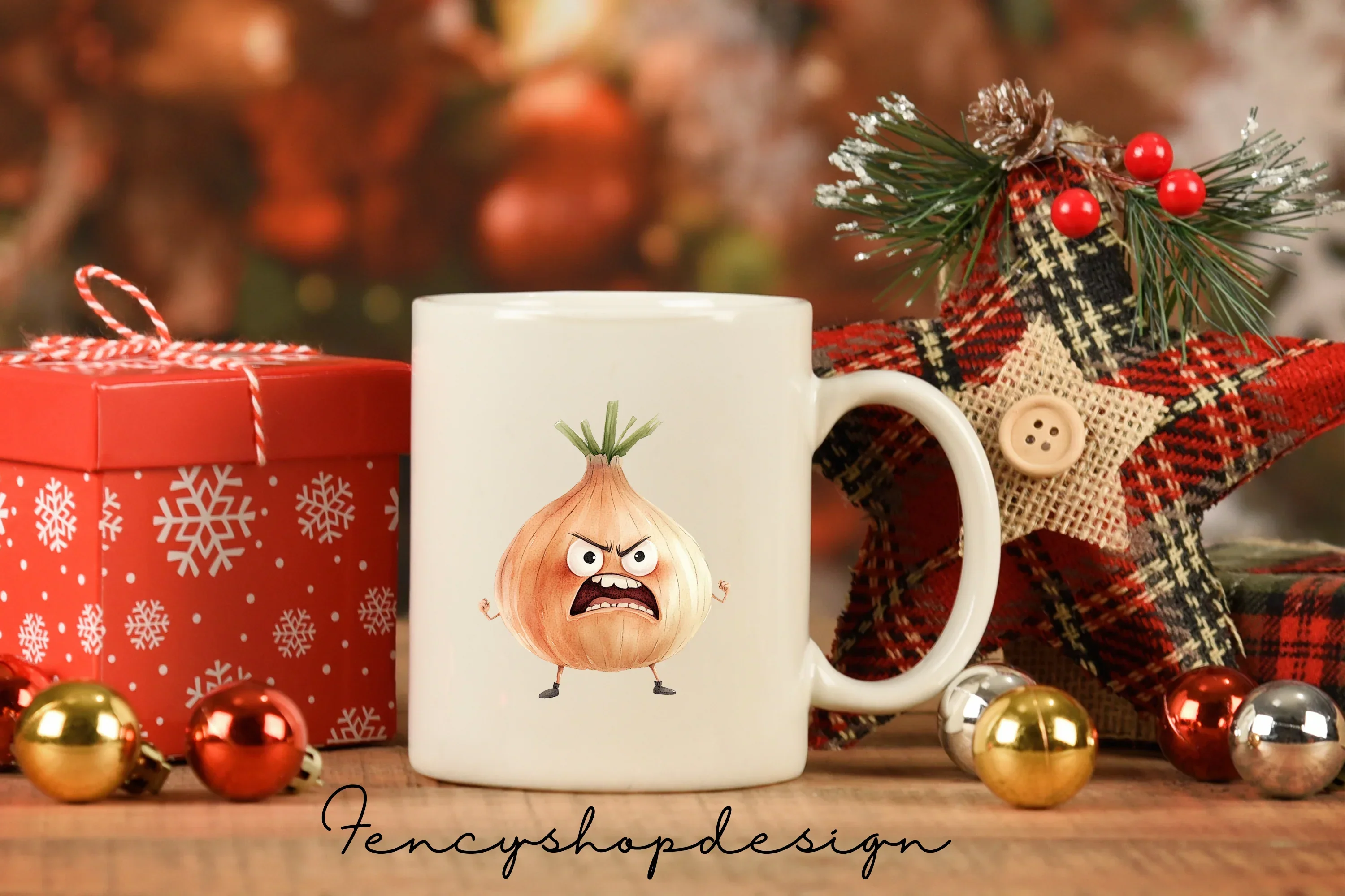 Angry Onion Garlic Clipart Bundle - Image 3