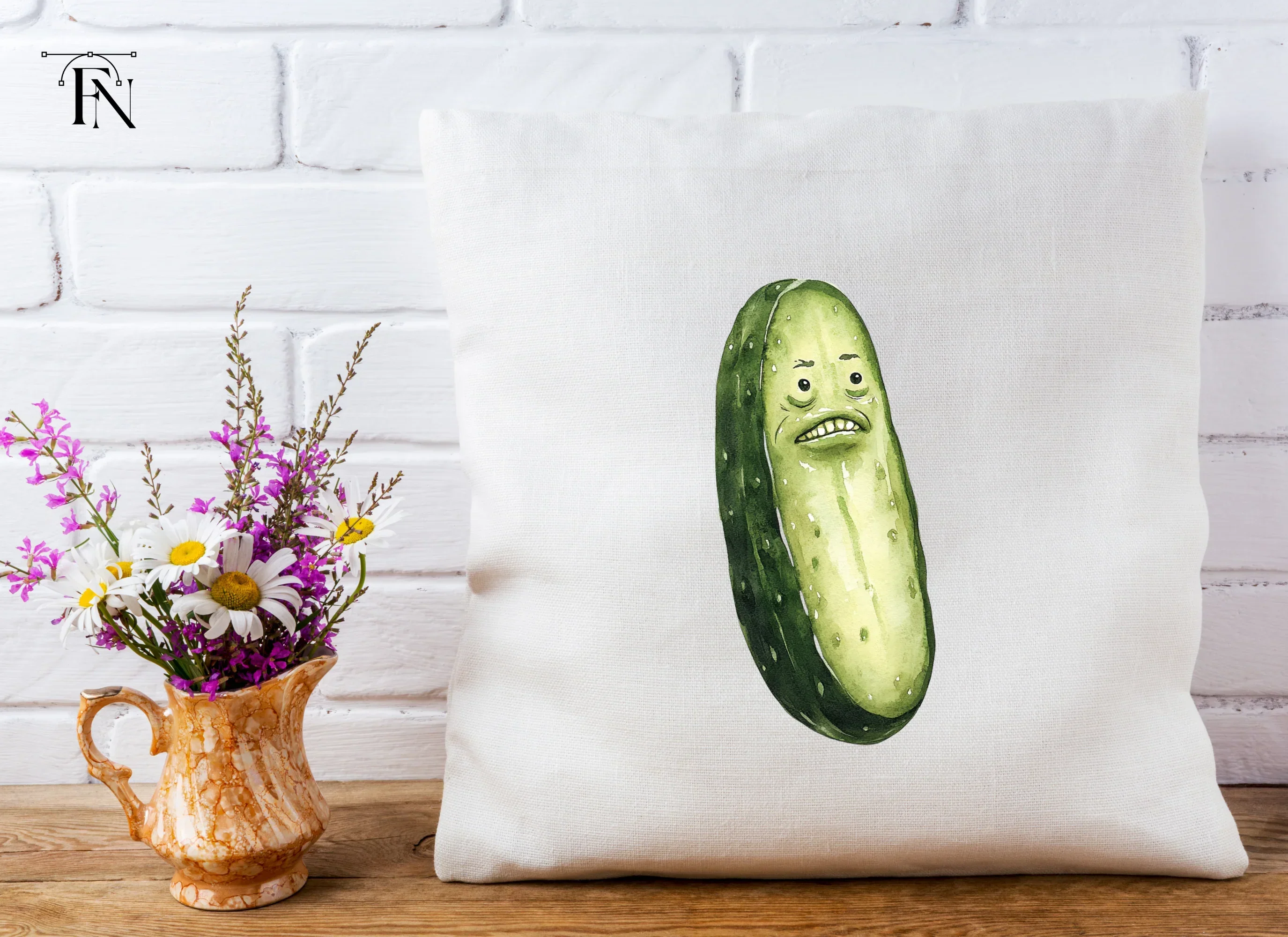 Angry Pickle Cartoon Clipart Bundle - Image 5