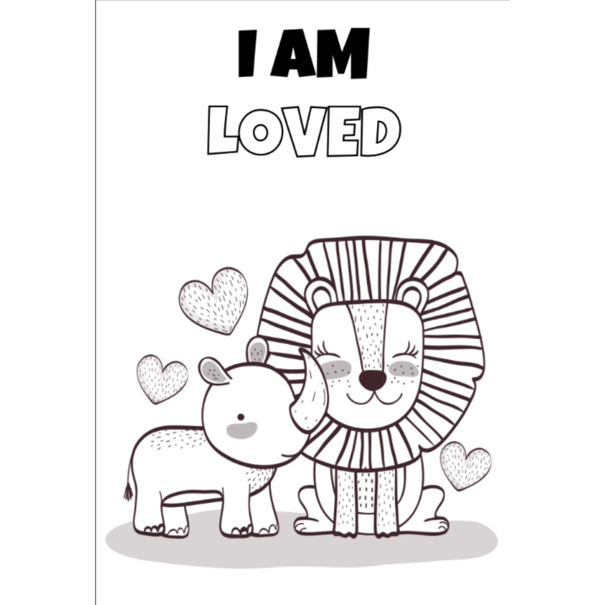 Animal Positive Affirmations Coloring Book - Image 4