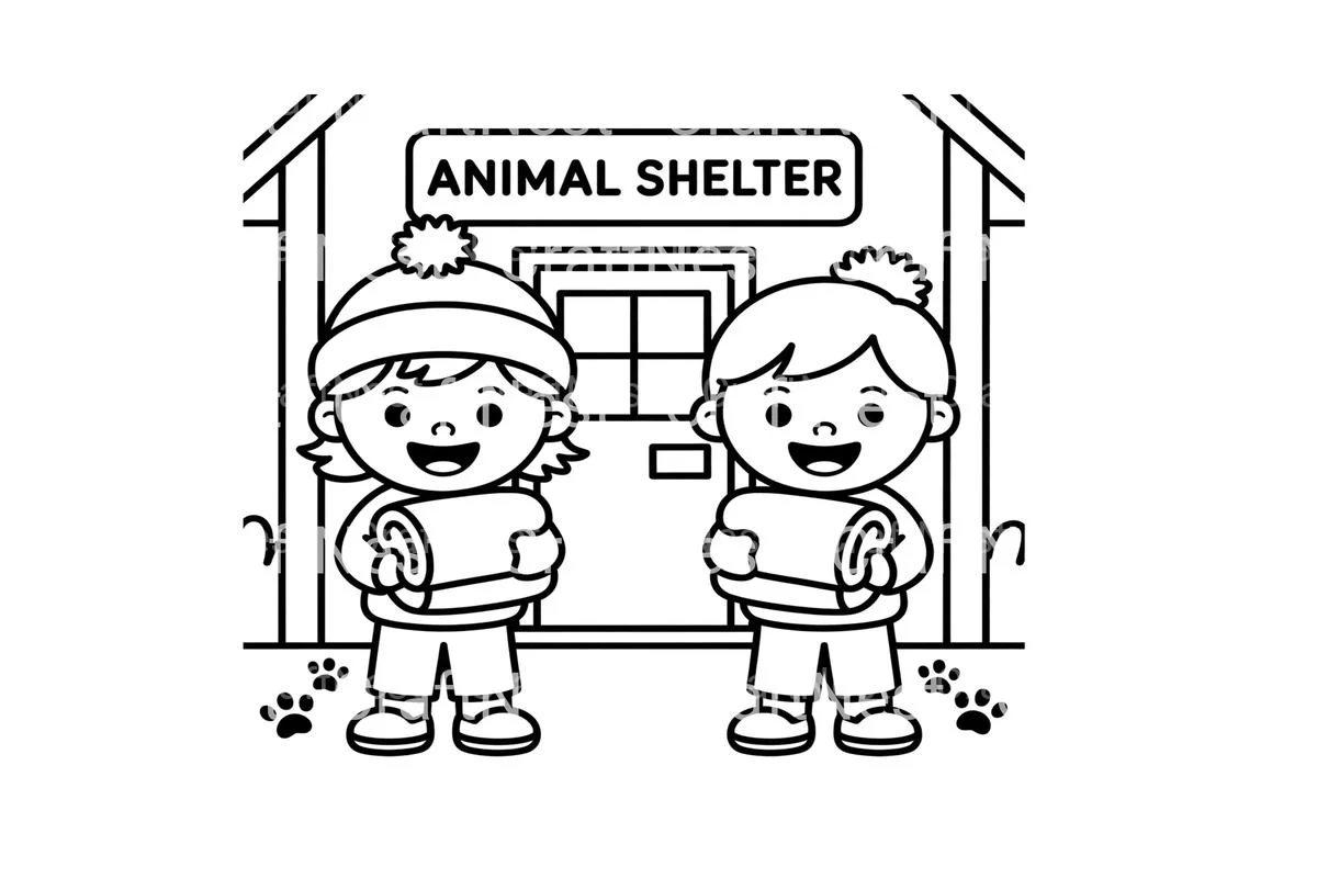 Animal Shelter Donation Coloring Books - Image 2