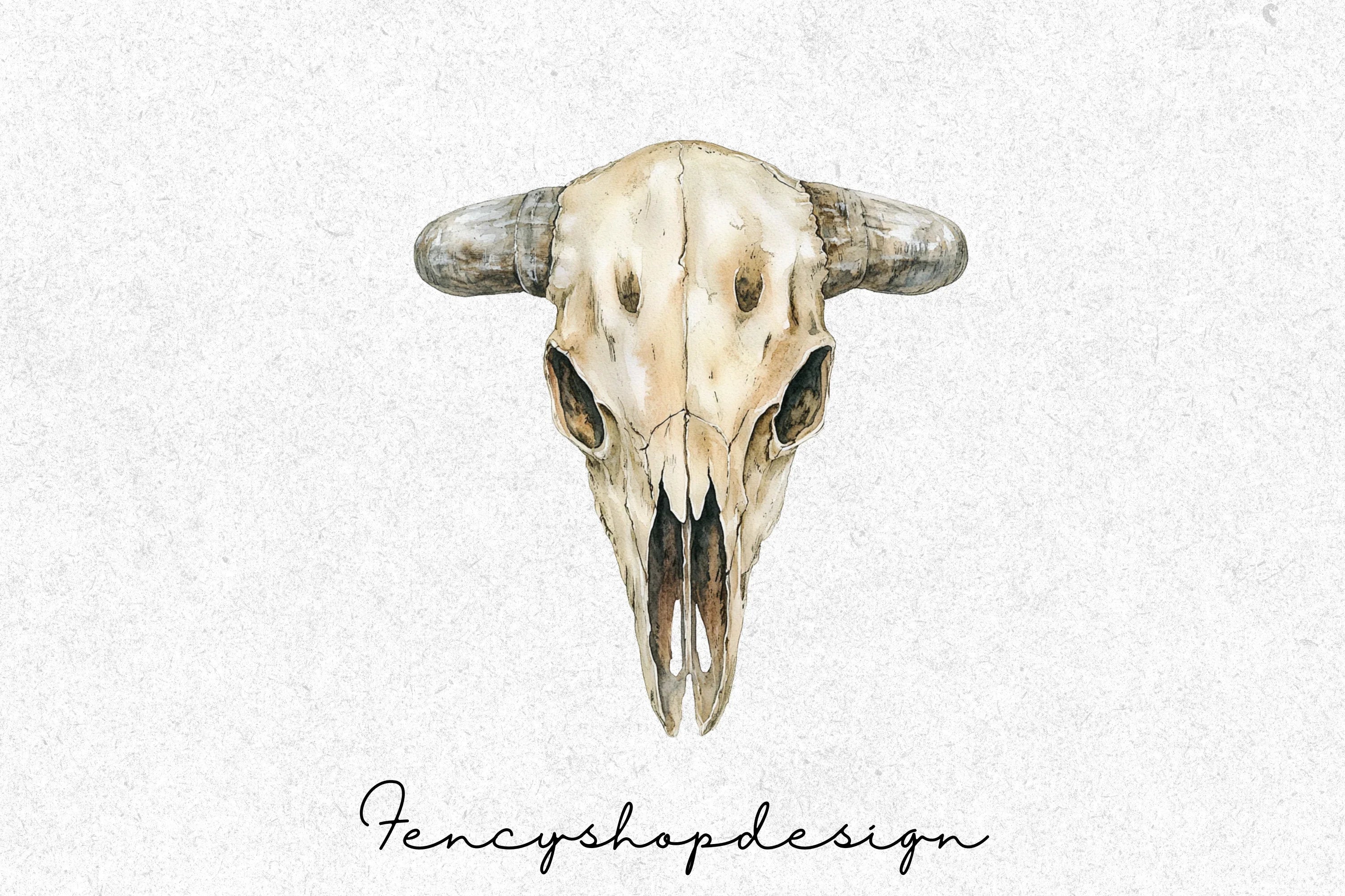 Animal Skulls Clipart Bundle - Image 4