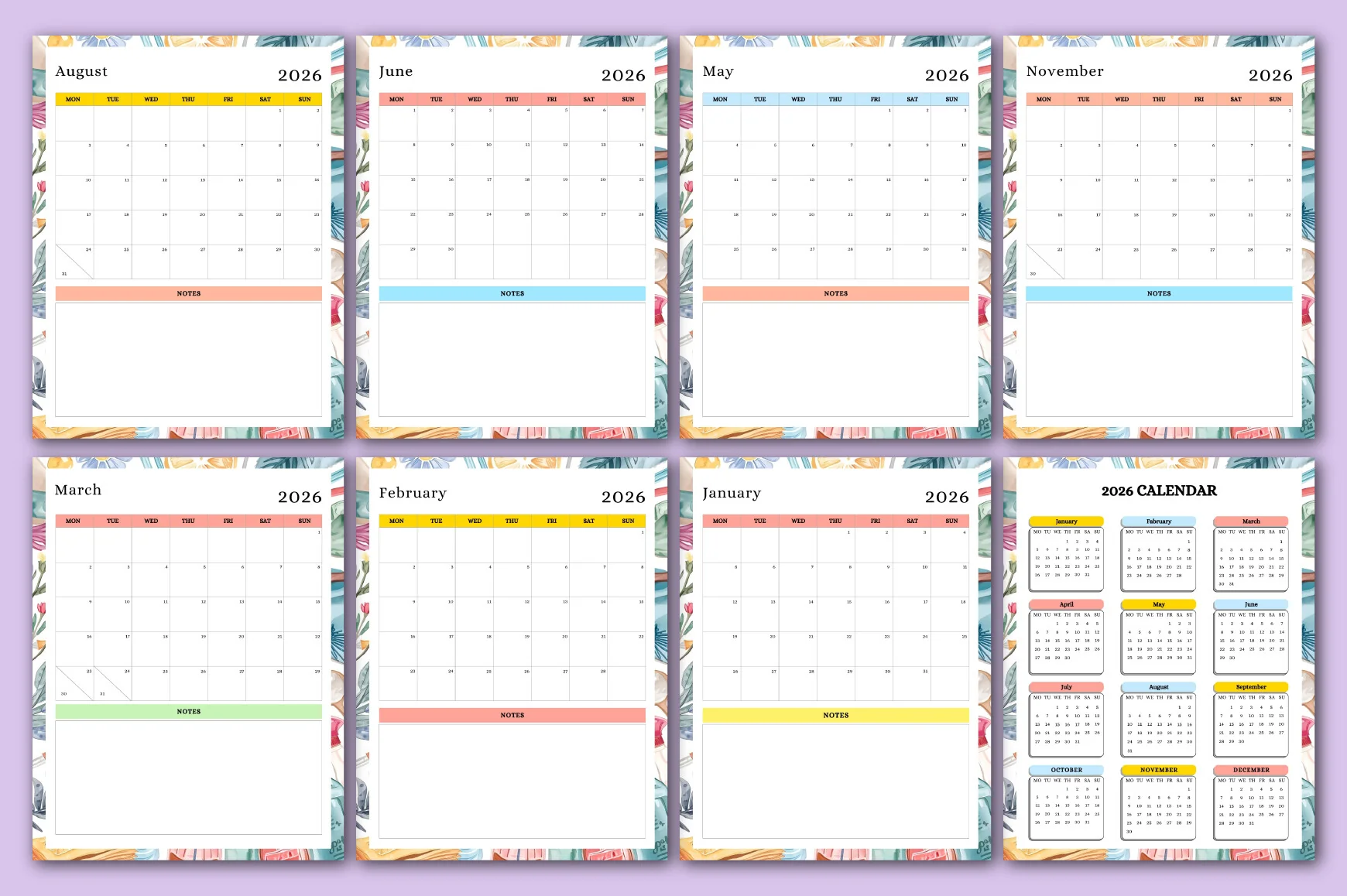 Annual Cleaning Schedule Planner - Image 4