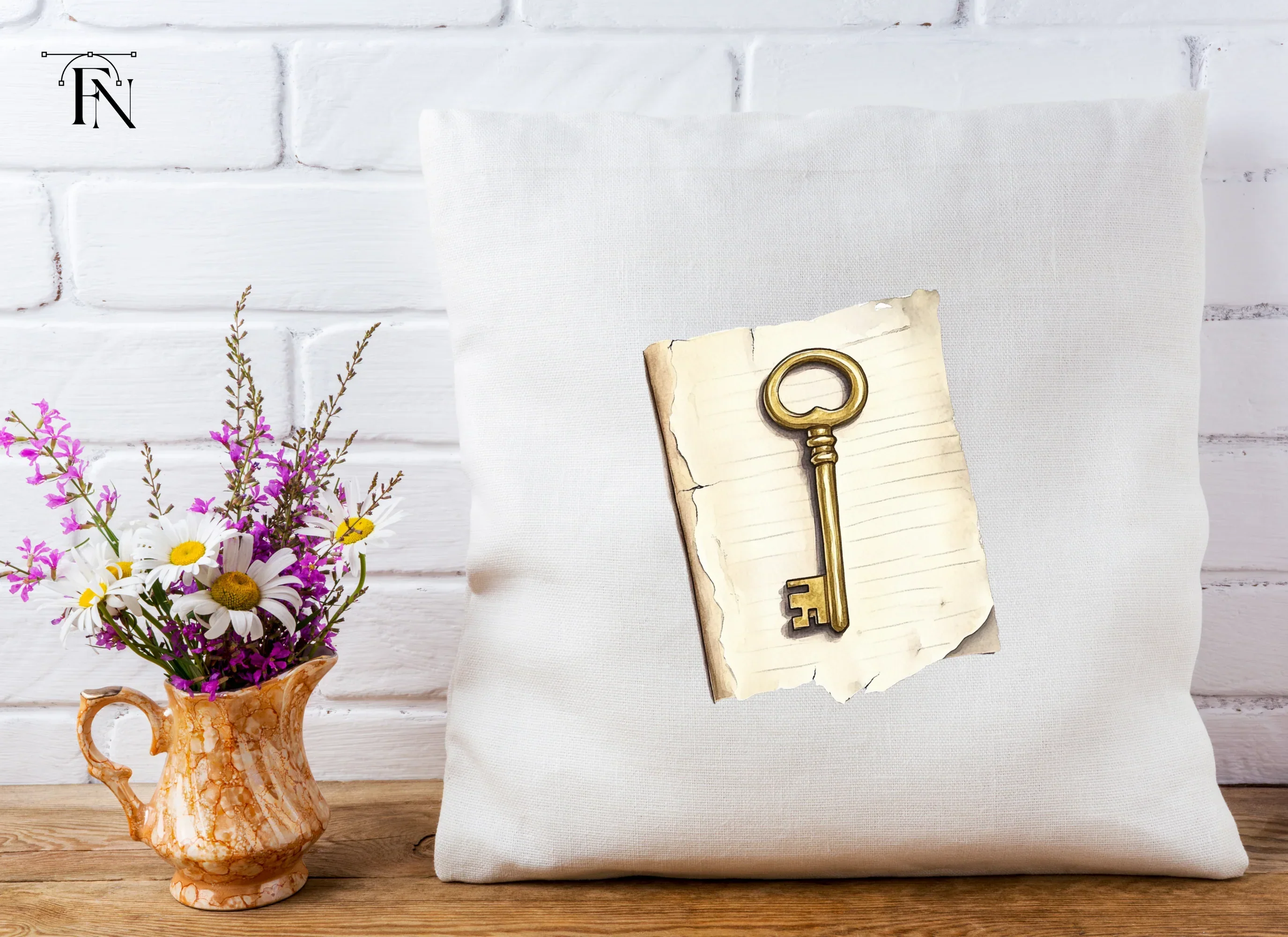 Antique Keys Clipart Bundle - Image 4