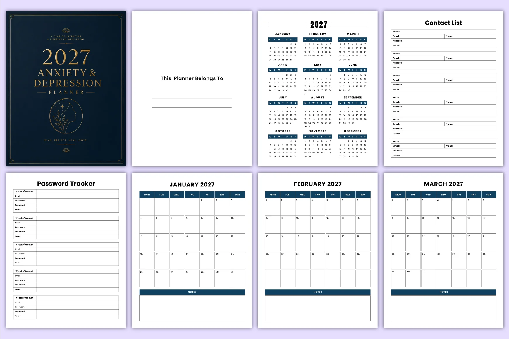 Anxiety Depression Planner - Image 3