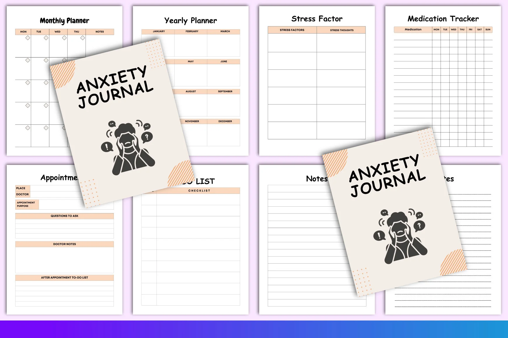 Anxiety Journal for Stress Relief - Image 5
