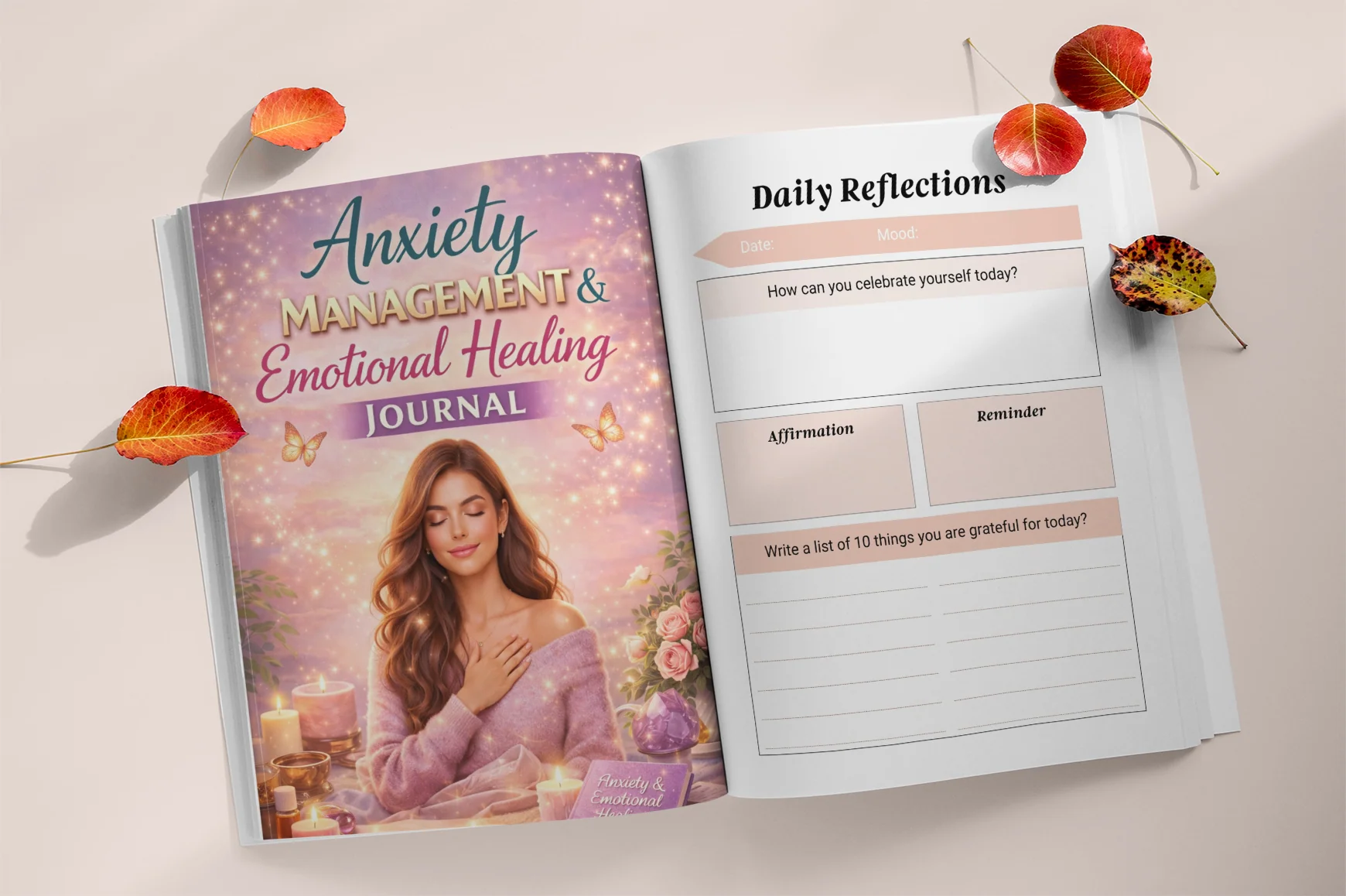 Anxiety Management Emotional Healing Journal - Image 2