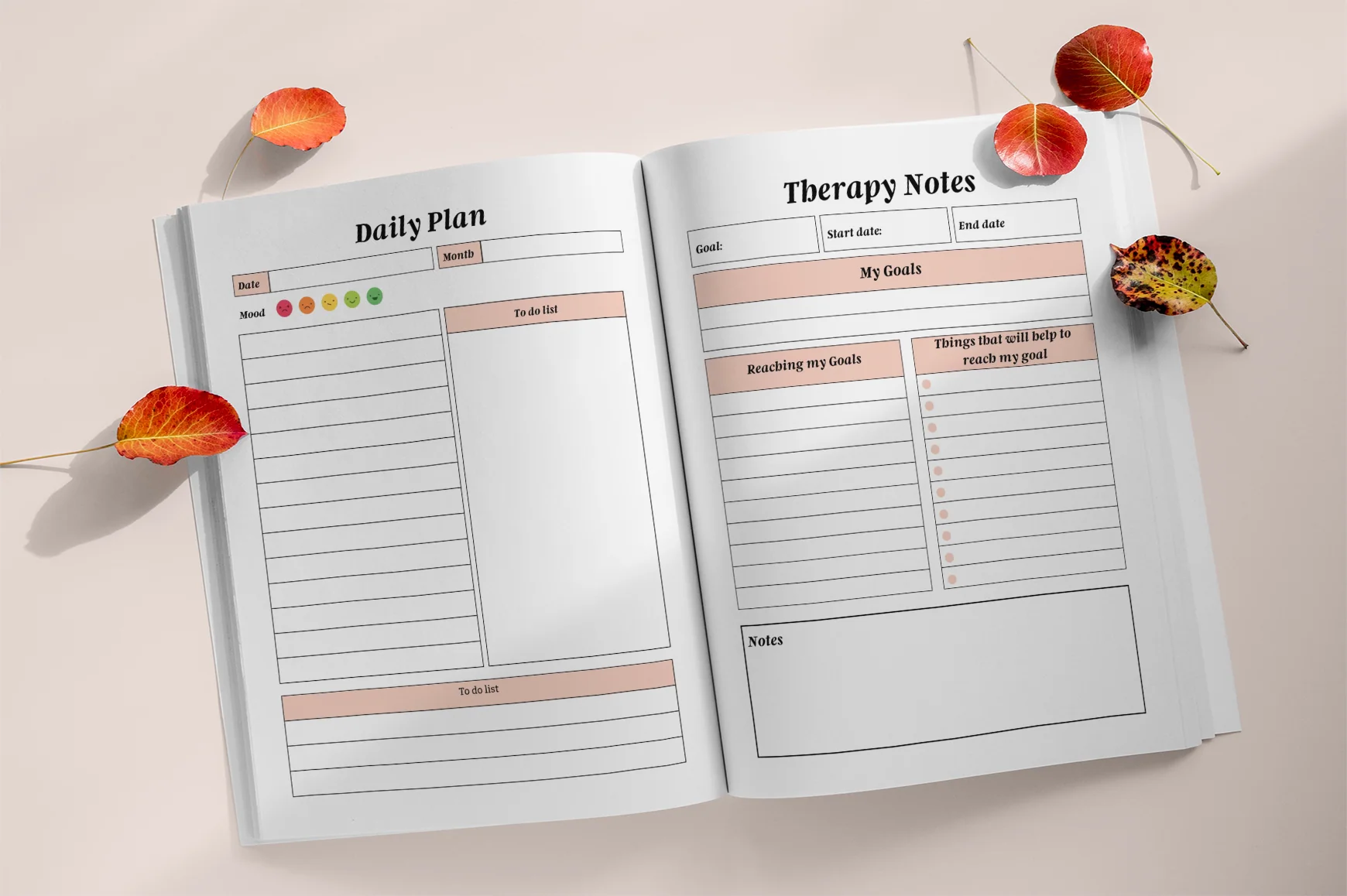 Anxiety Management Emotional Healing Journal - Image 3