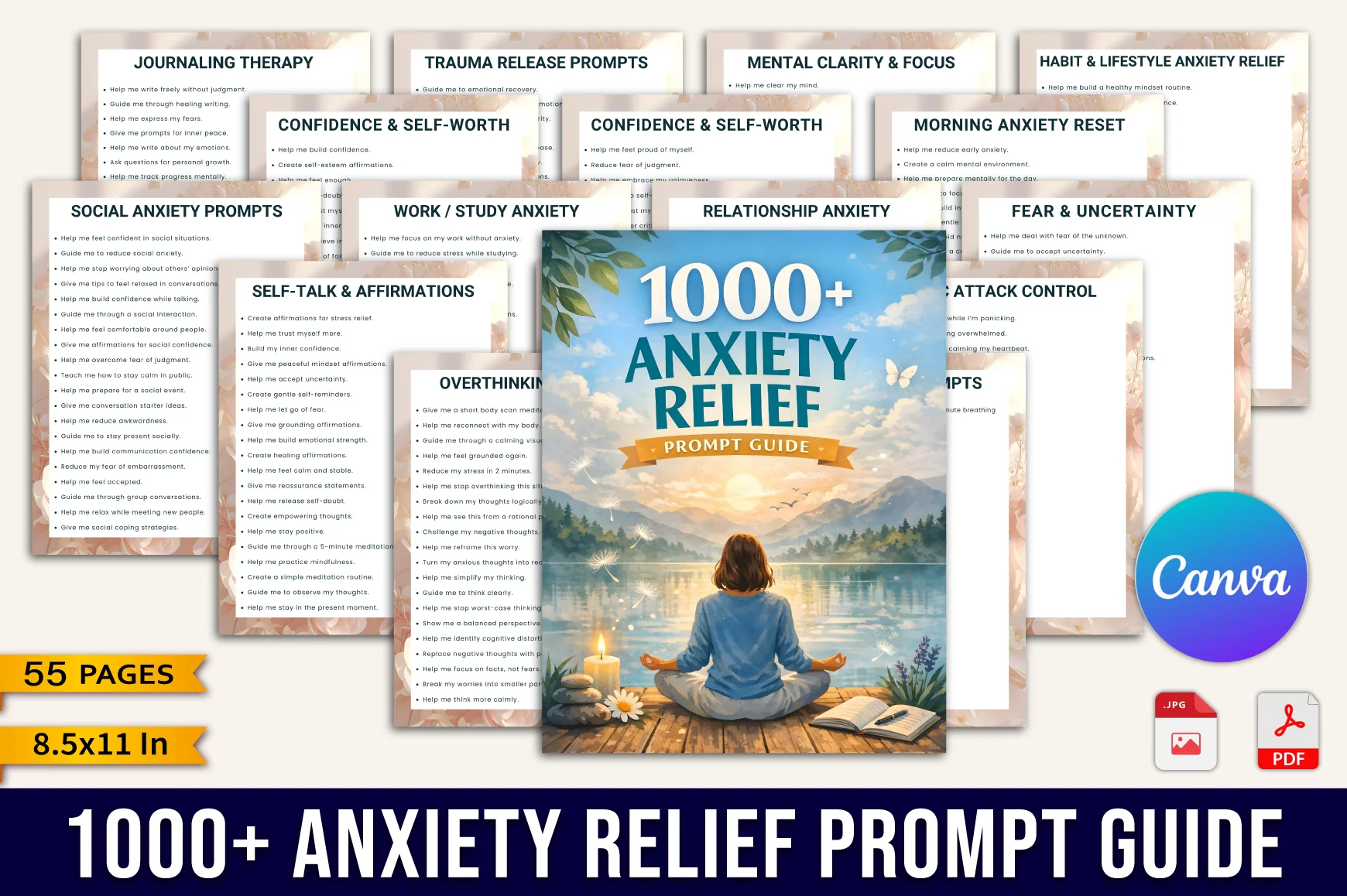 Anxiety Relief Prompts