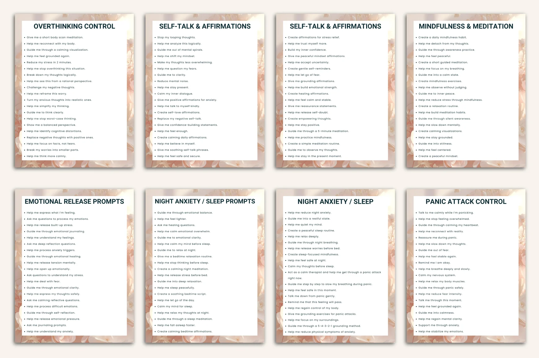 Anxiety Relief Prompts - Image 3