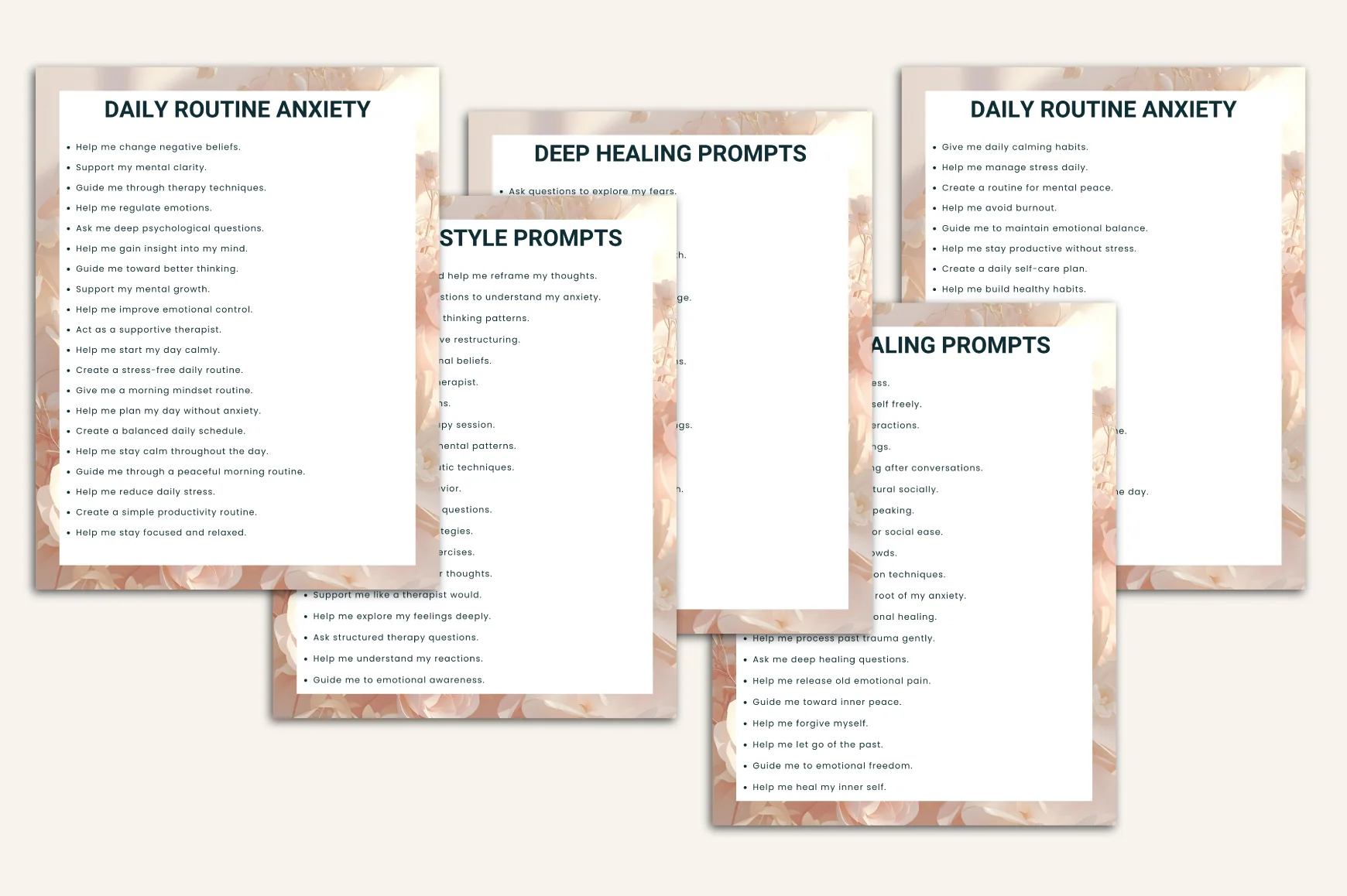 Anxiety Relief Prompts - Image 4